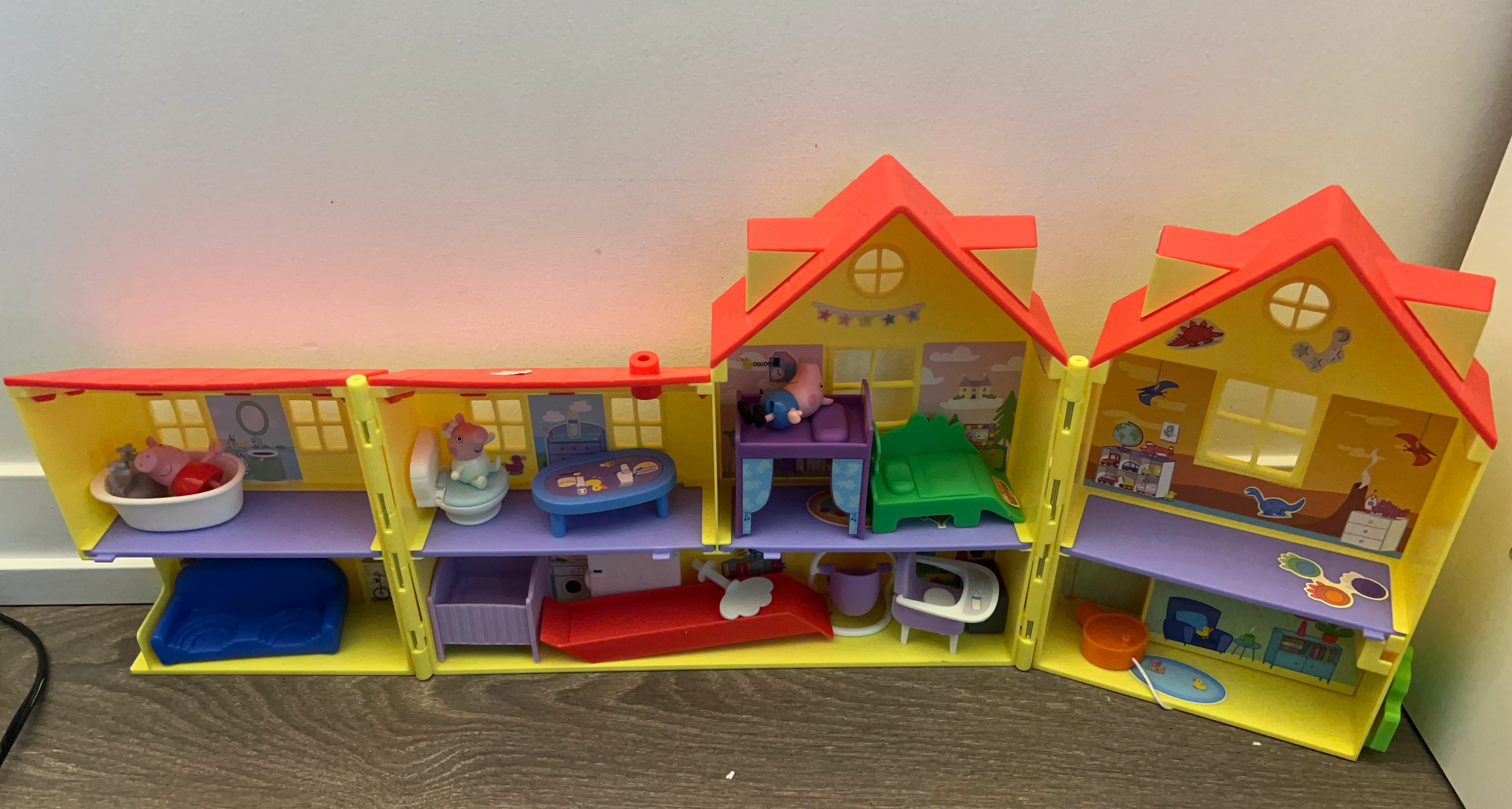 Peppa Pig House Playset with Figures and Furniture