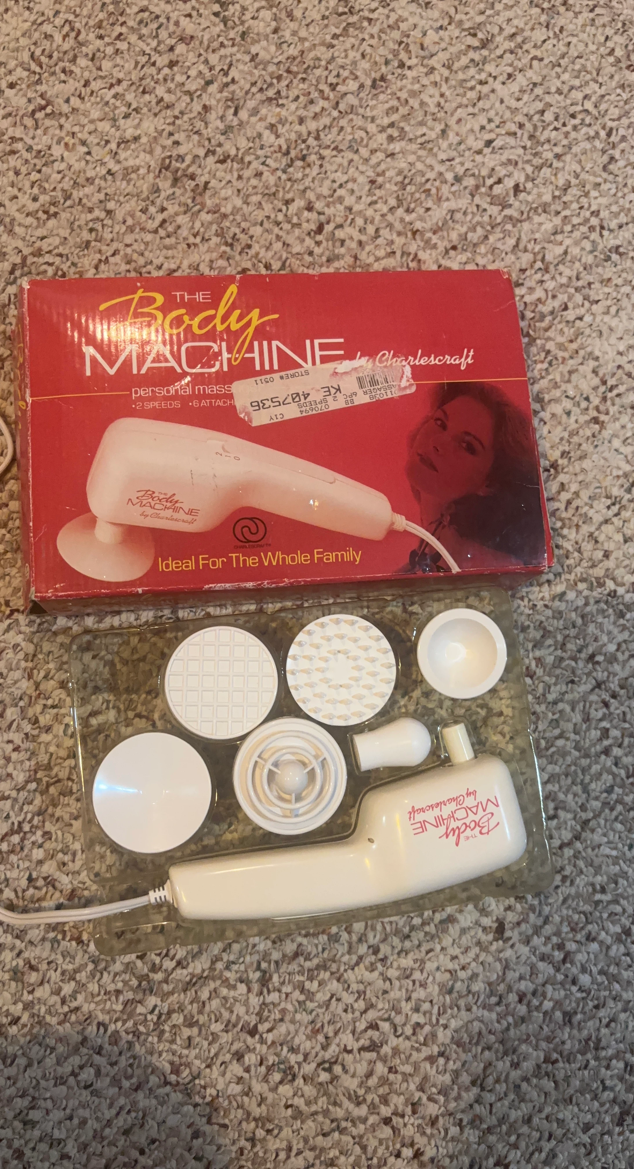 The Body Machine Personal Massager by Charlescraft