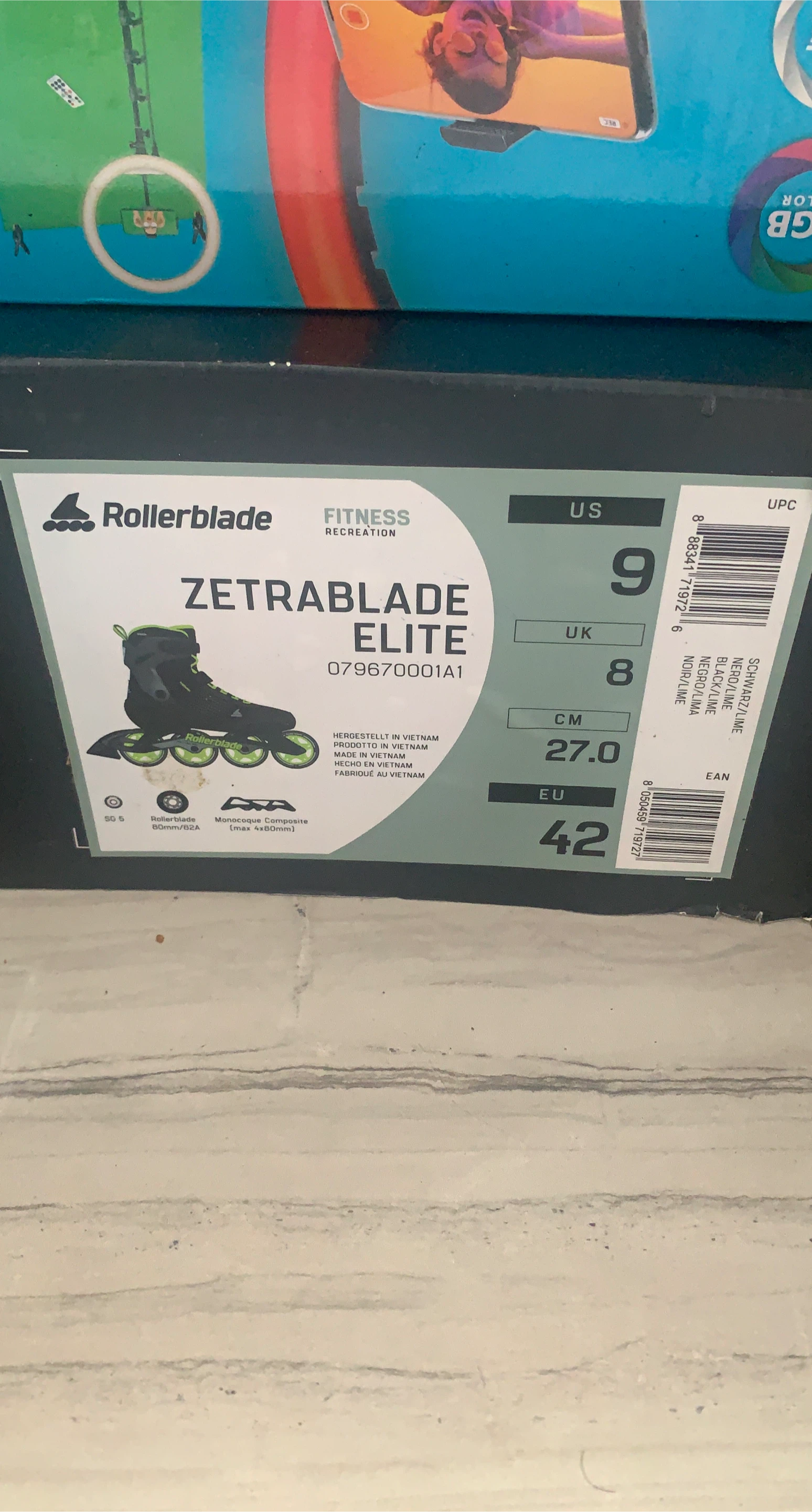 Rollerblade Zetrablade Elite Inline Skates - US Size 9