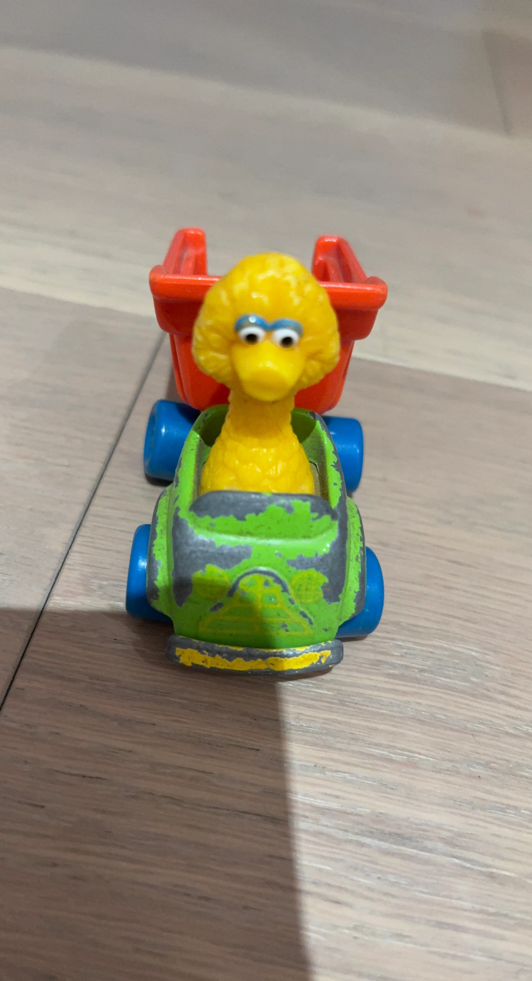 Big Bird Toy Car with Trailer