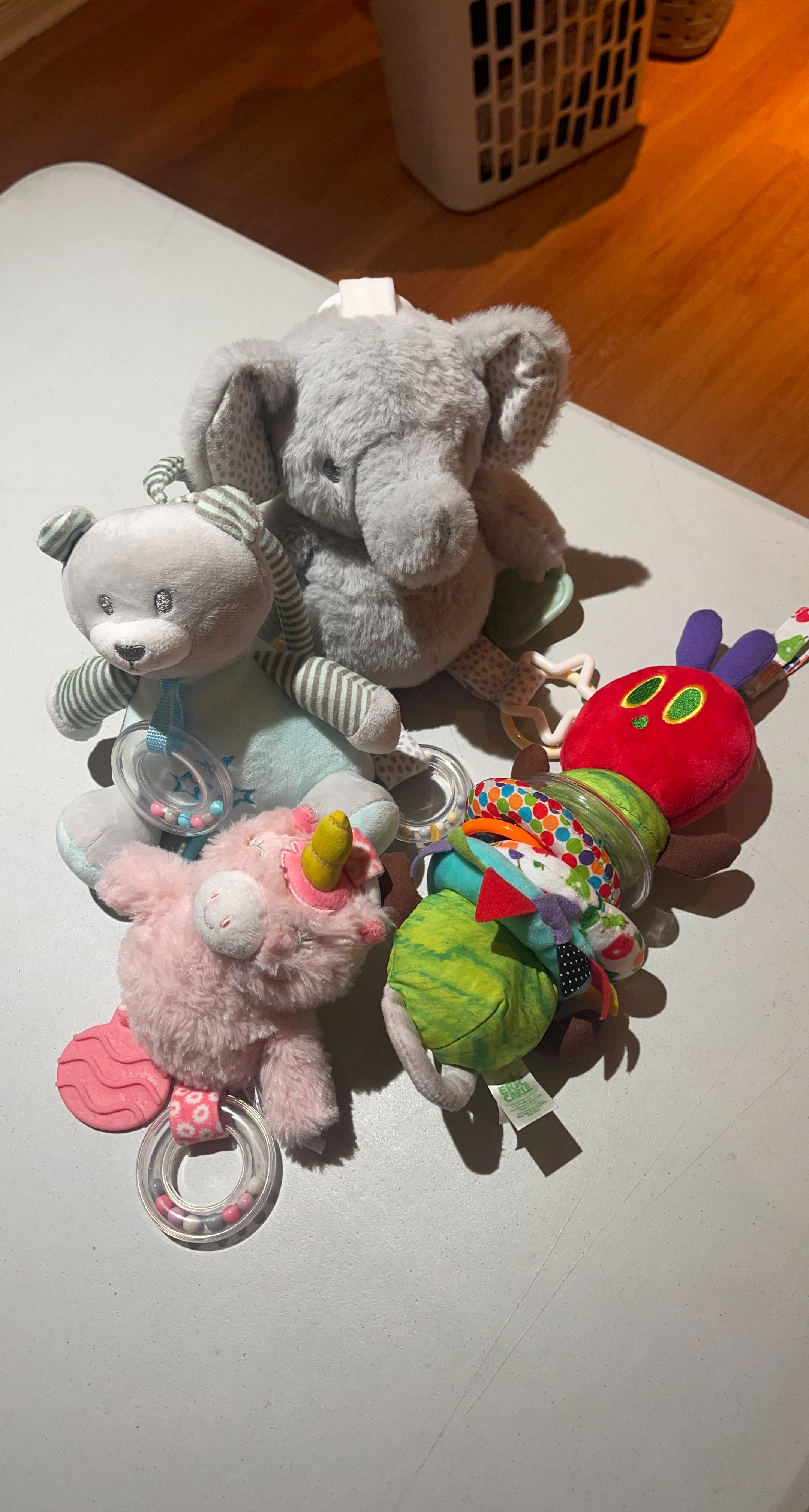 Baby Toys Bundle - Car Seat Teethers & Rattles