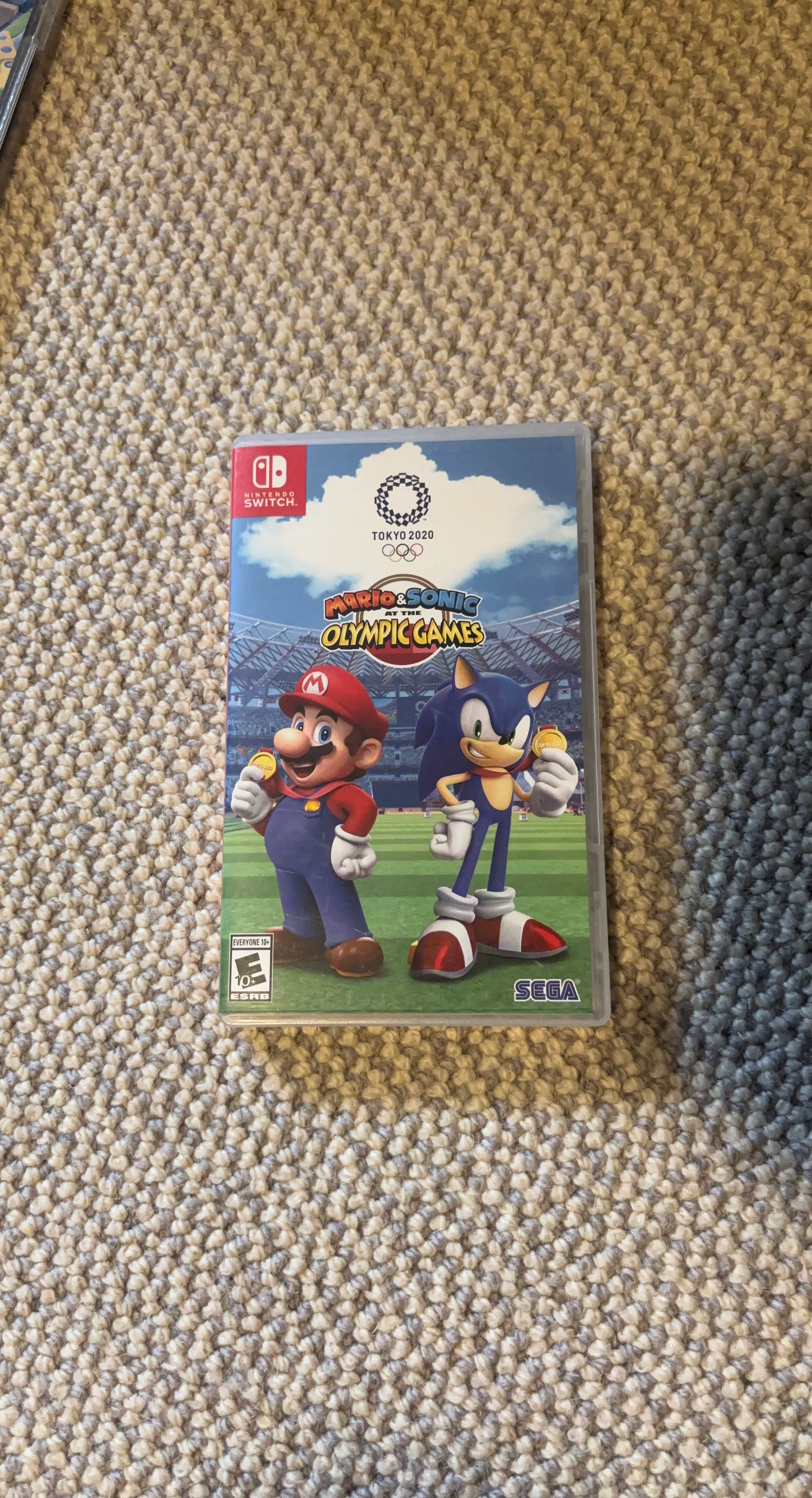 Nintendo switch Mario and sonic at the Olympics