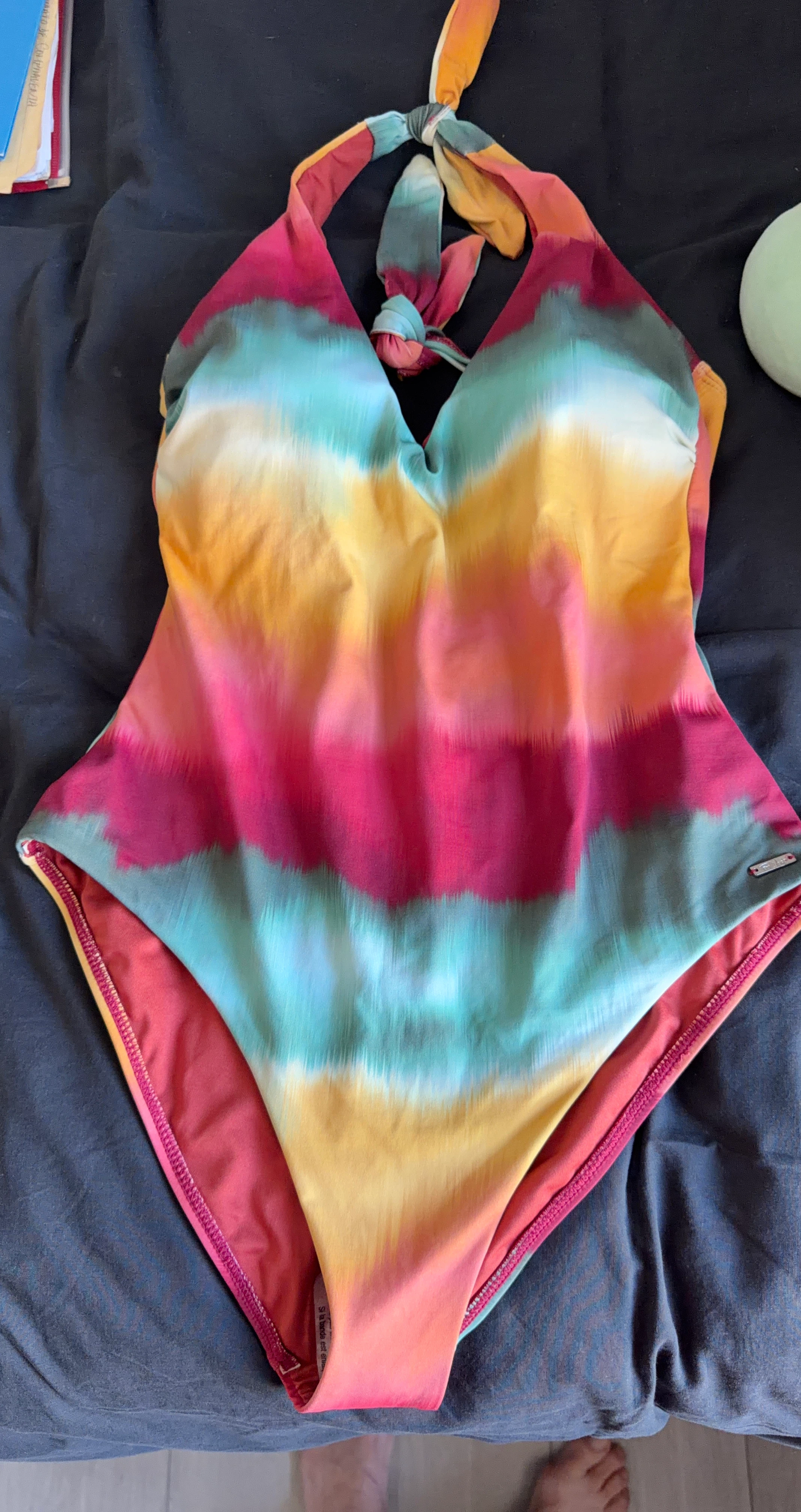 Women's Tie-Dye One-Piece Swimsuit