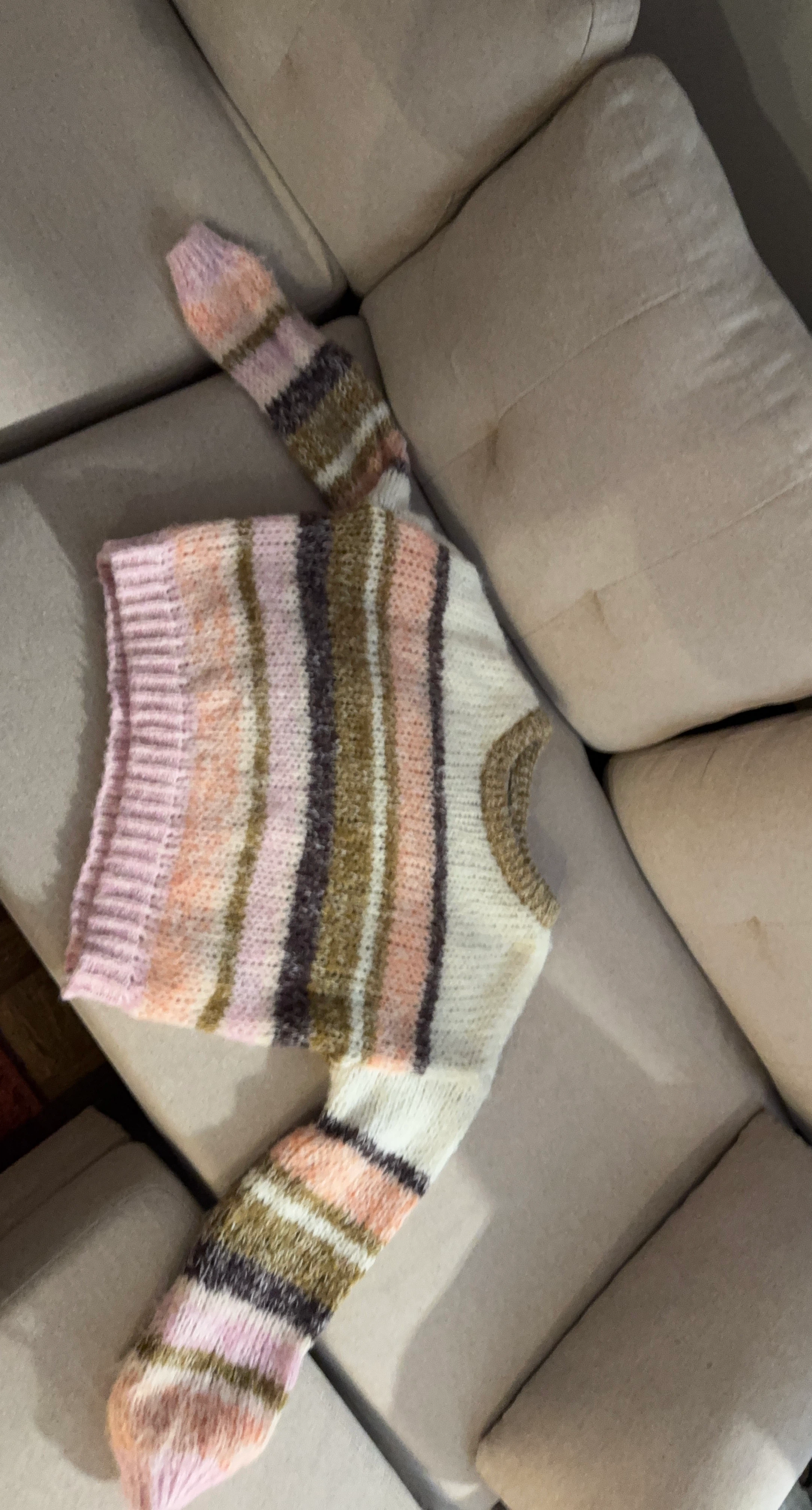 ONLY Striped Knit Sweater