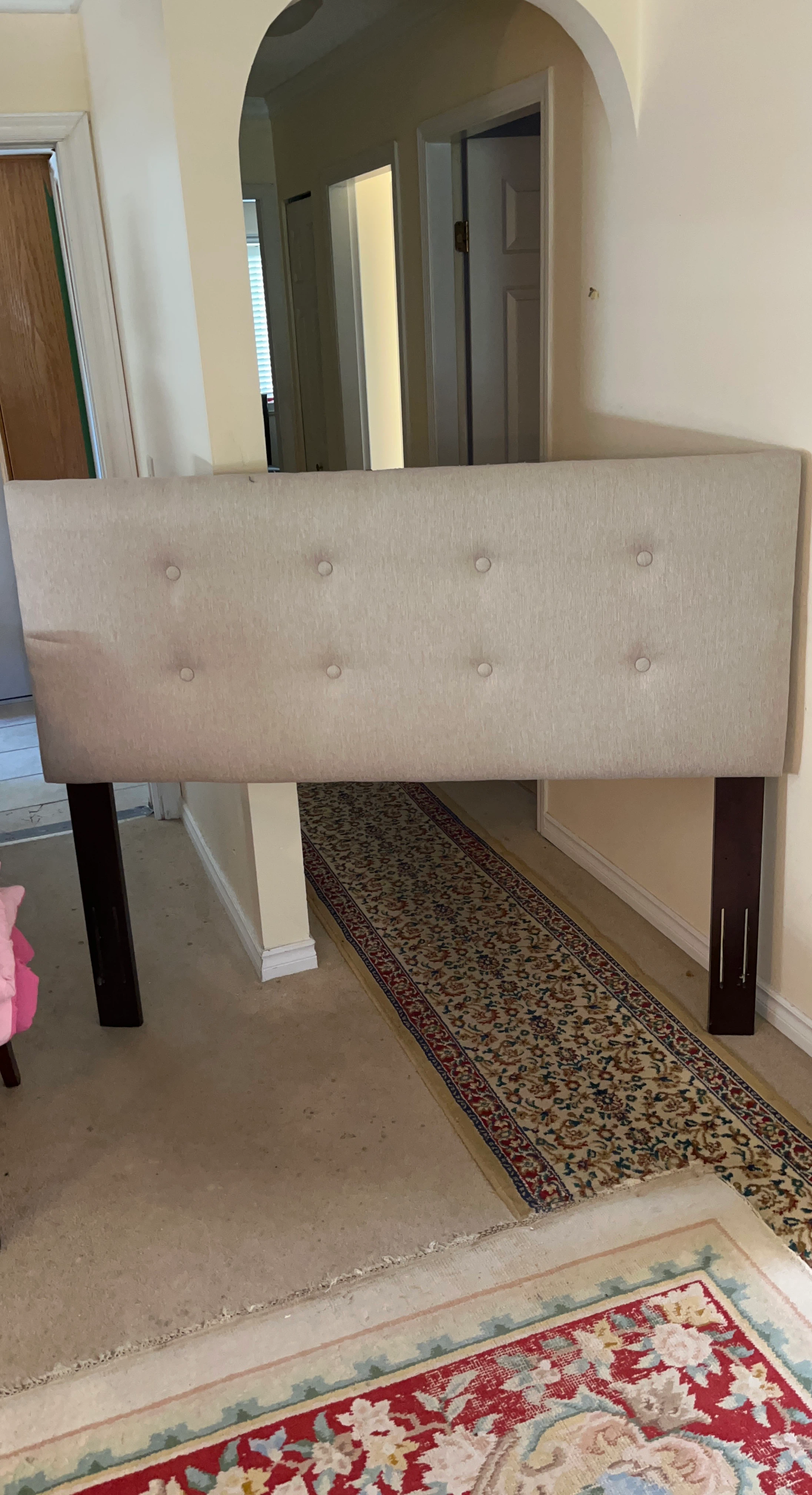 Tufted Upholstered Headboard