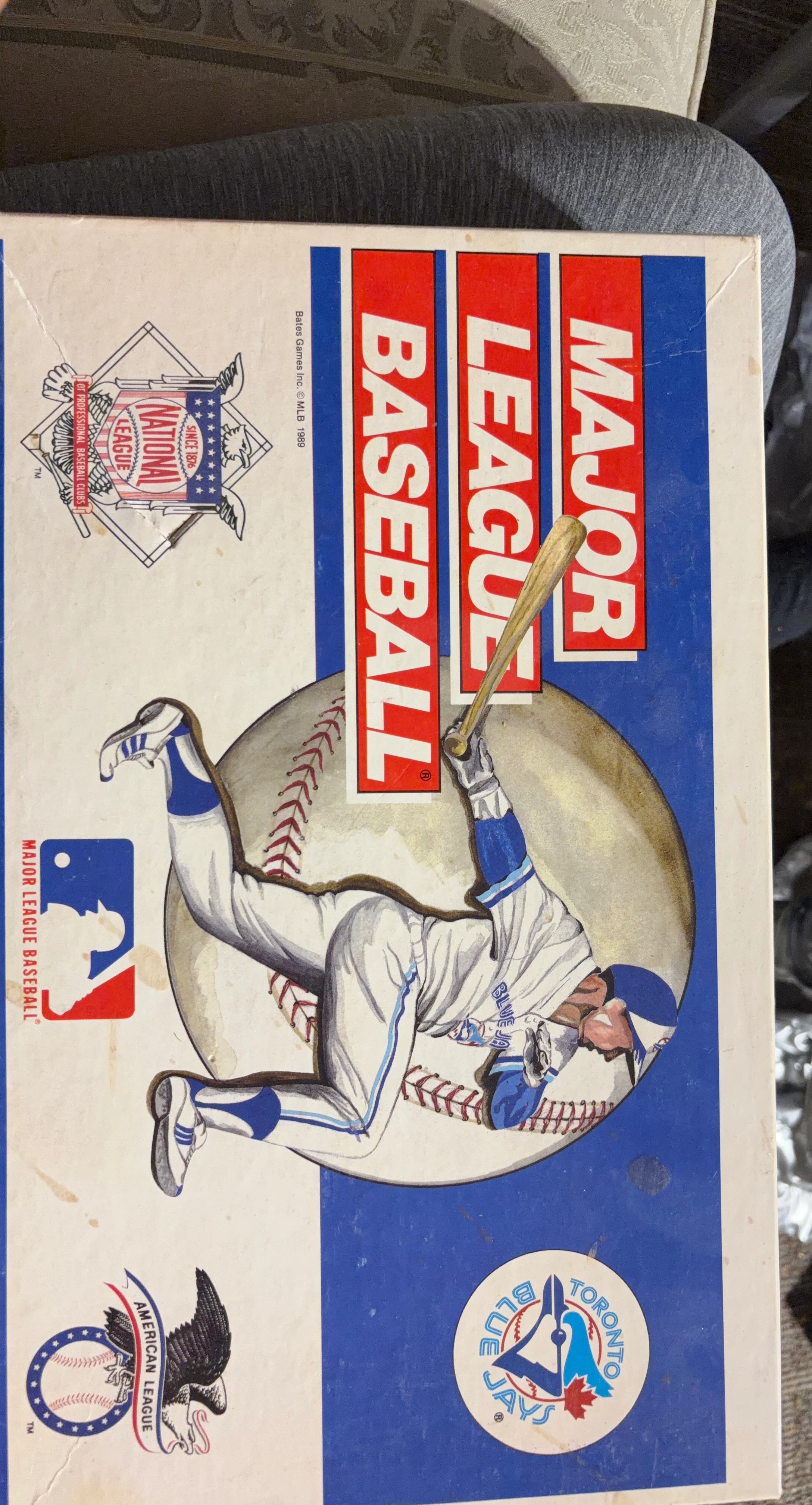 1989 Major League Baseball Box