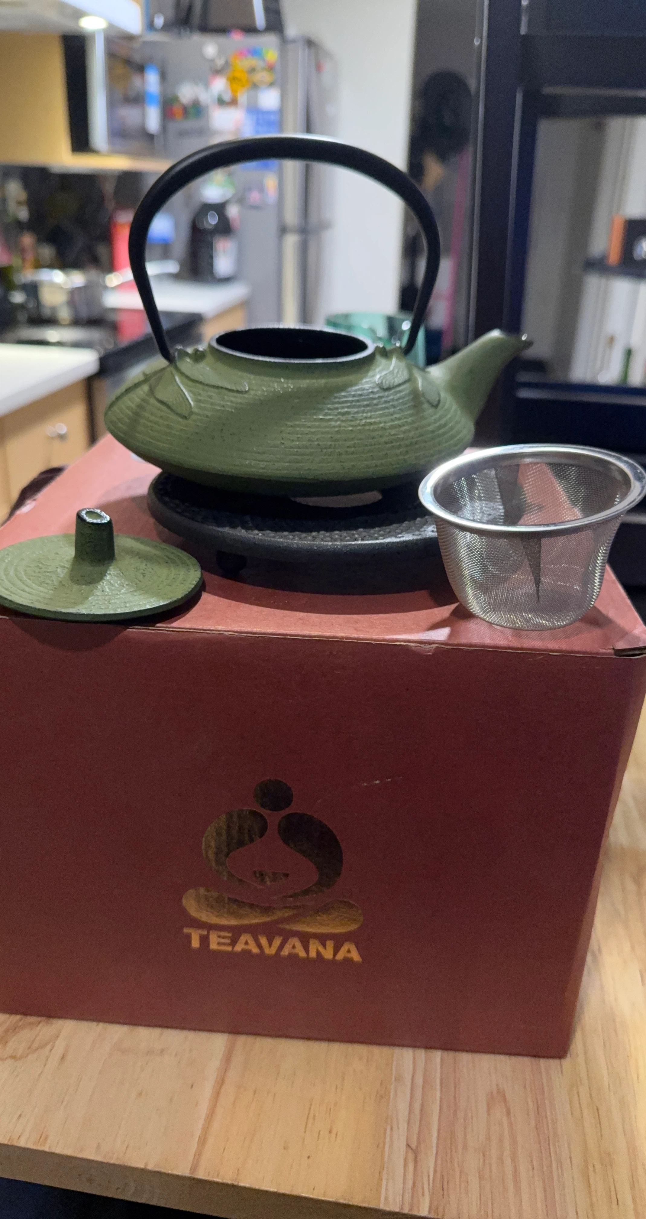 Teavana Cast Iron Teapot with Infuser