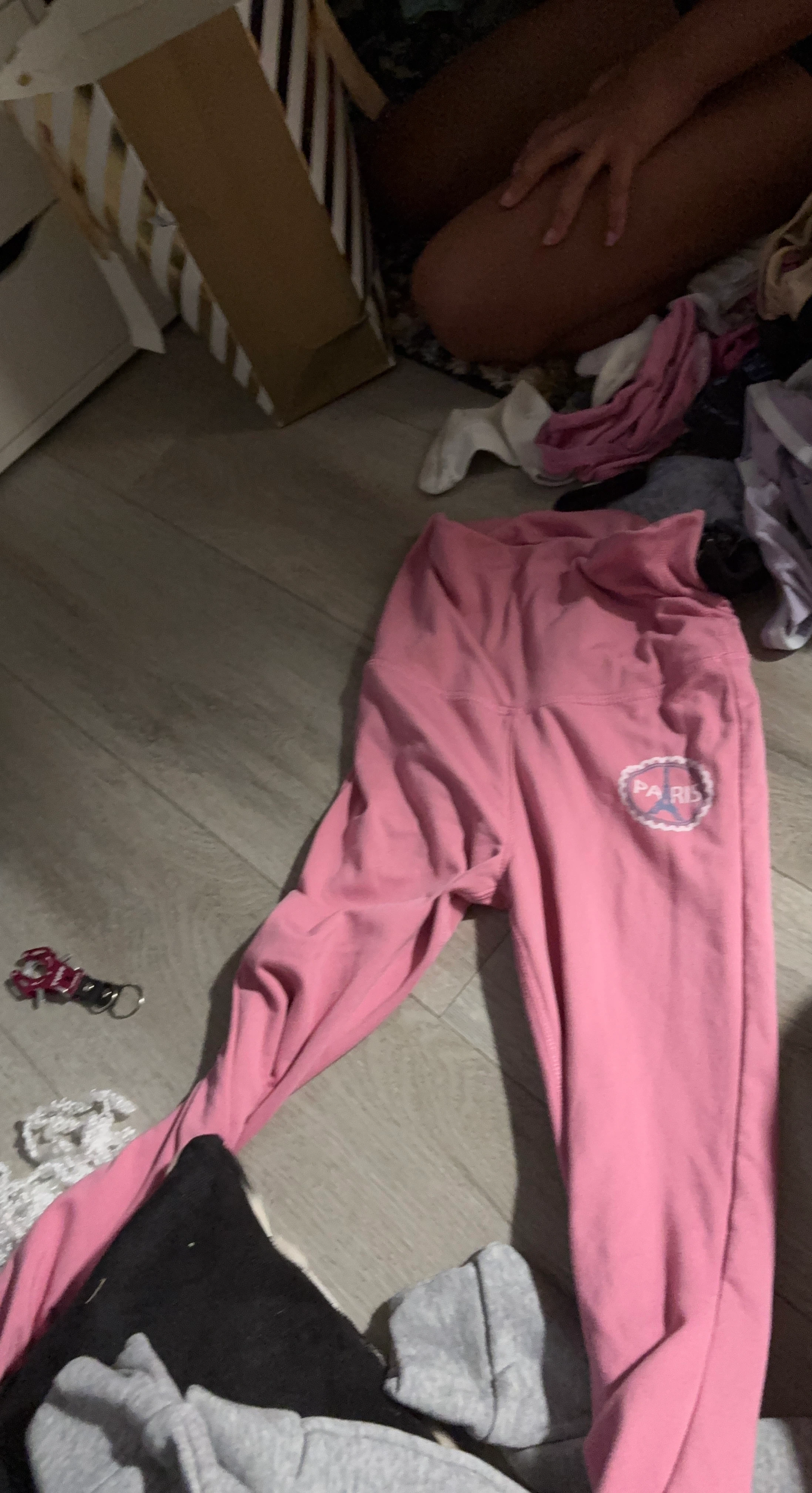 Pink Paris Sweatpants