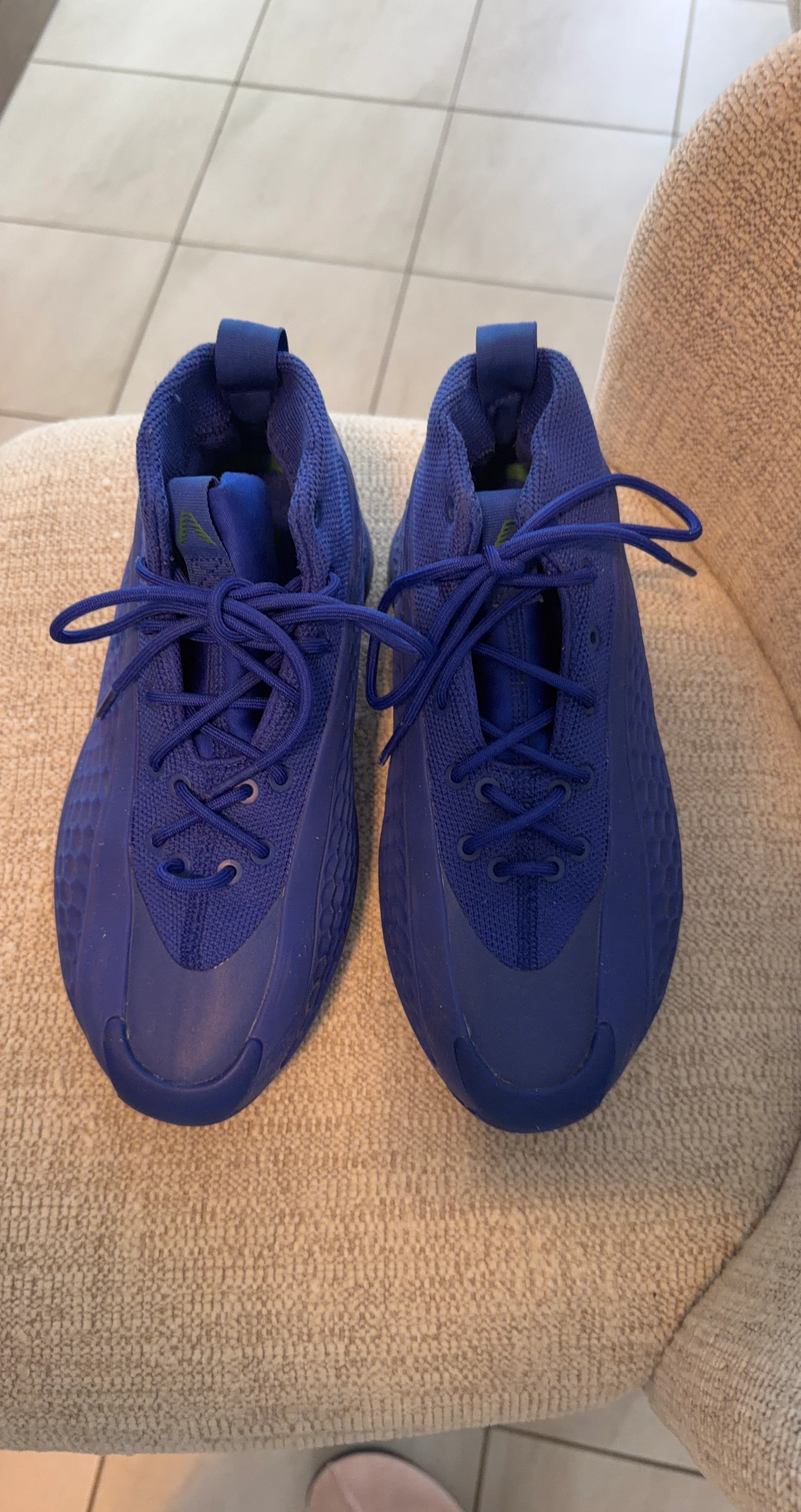 Adidas Anthony Edwards Basketball Shoes – Blue – Size 5.5 🏀💙
