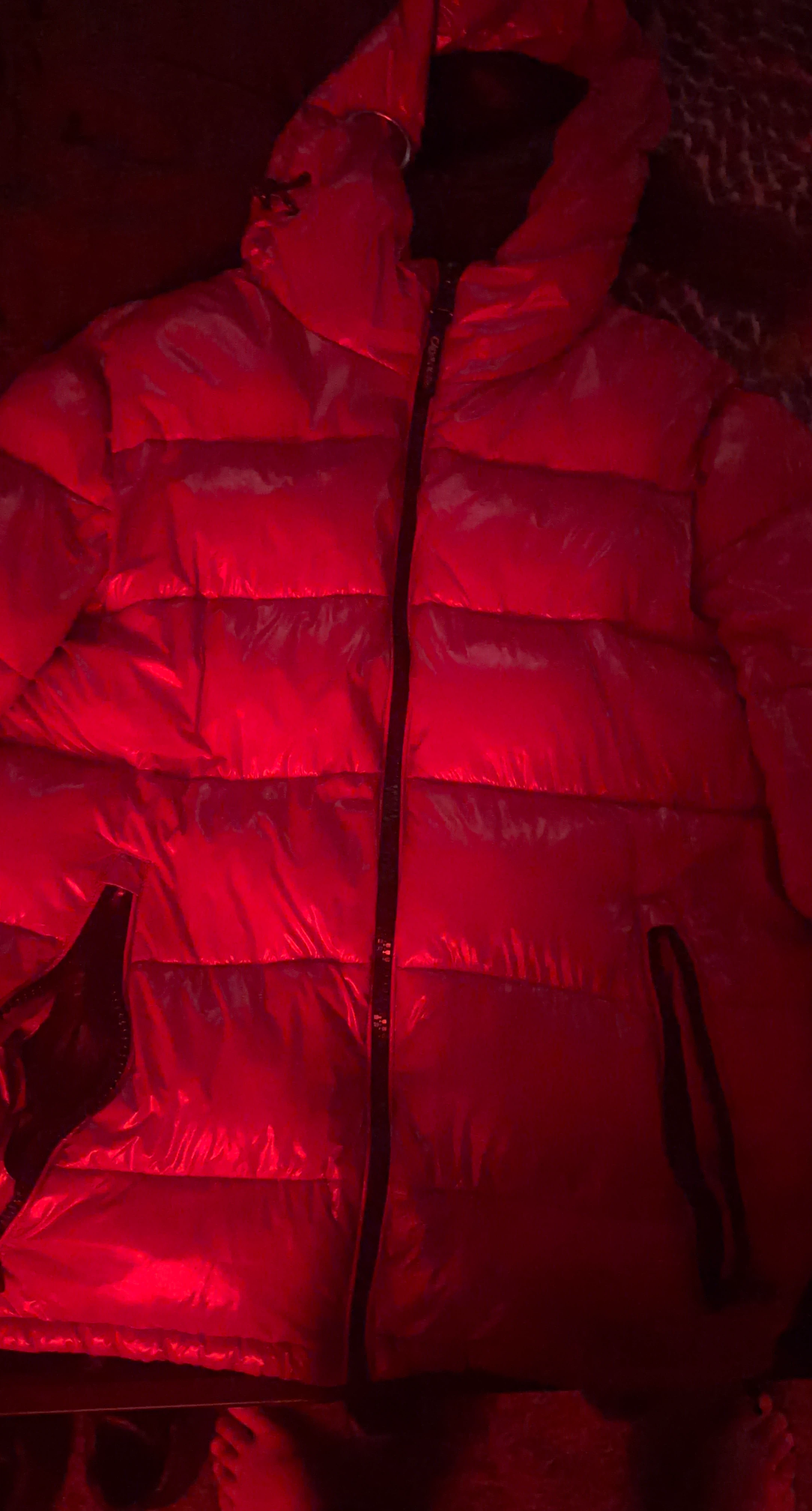 Red Puffer Jacket