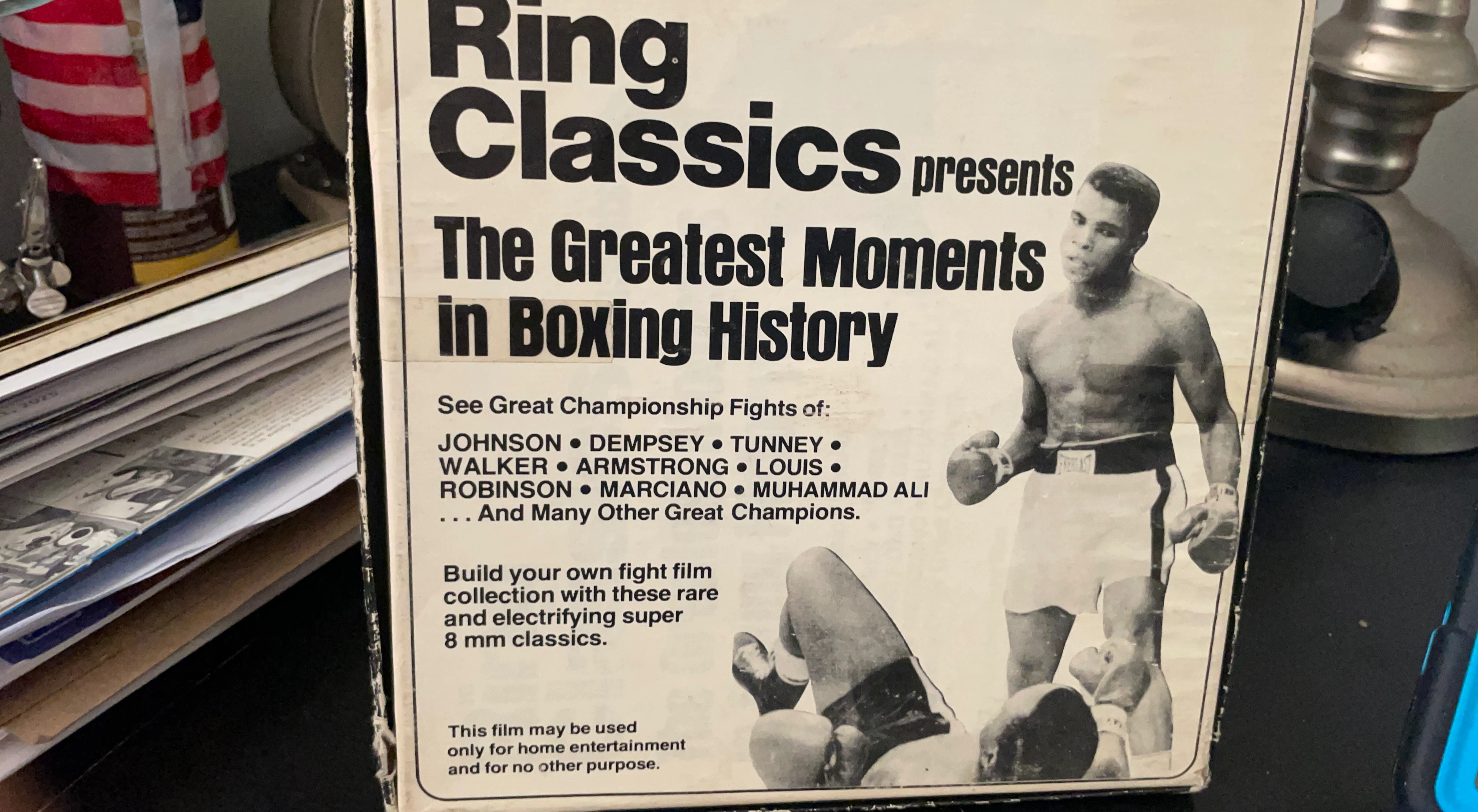 Ring Classics The Greatest Moments in Boxing History 8mm Film