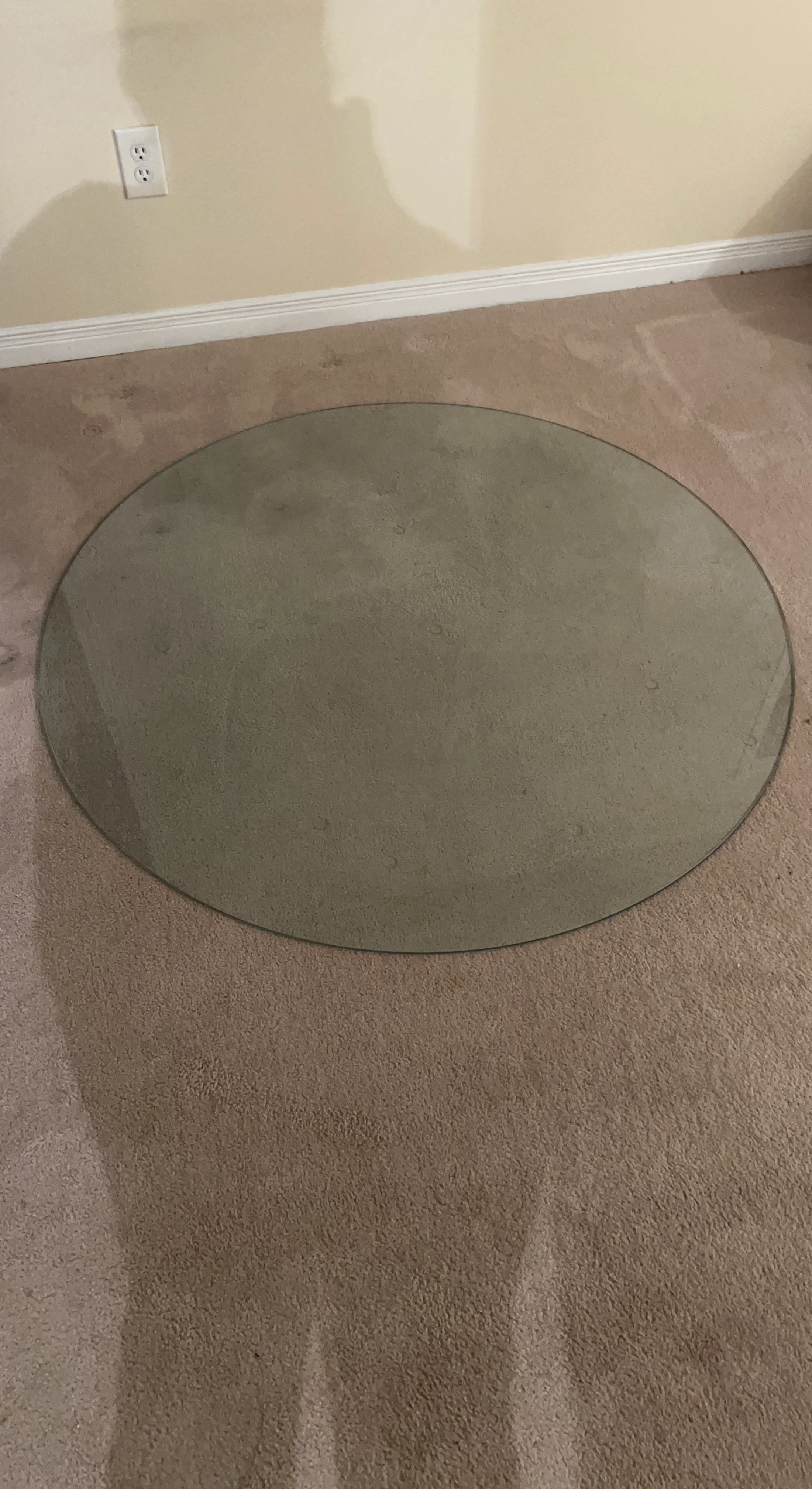 Round Glass Table Top
