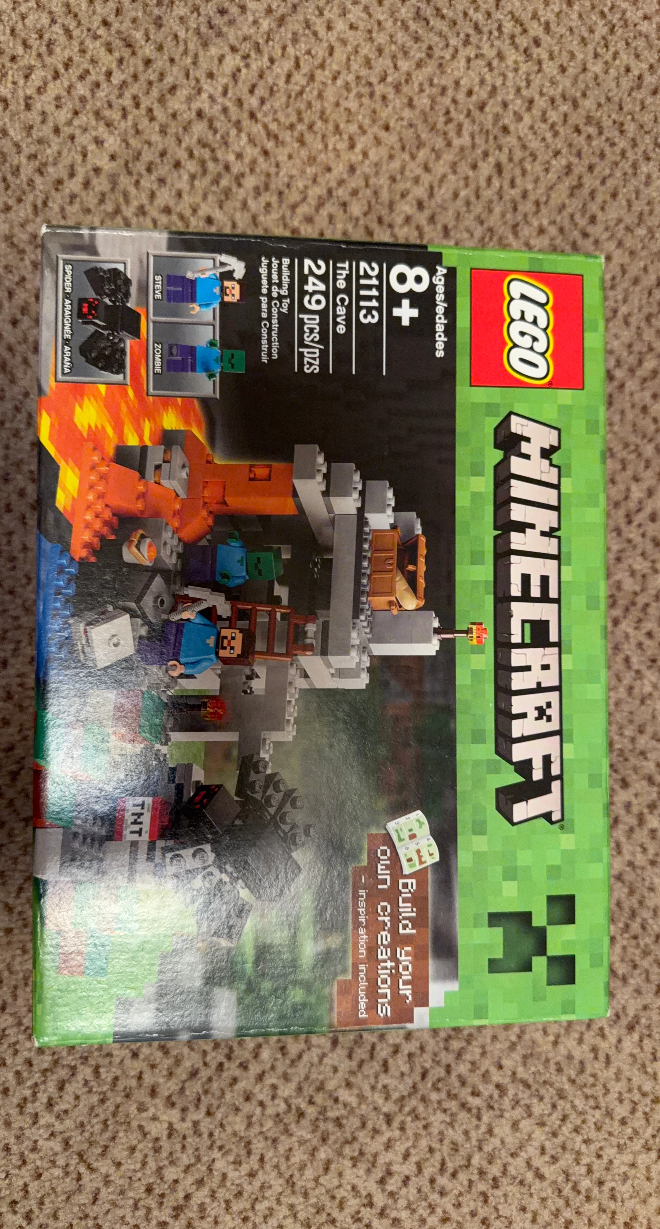 LEGO Minecraft The Cave Set 21113