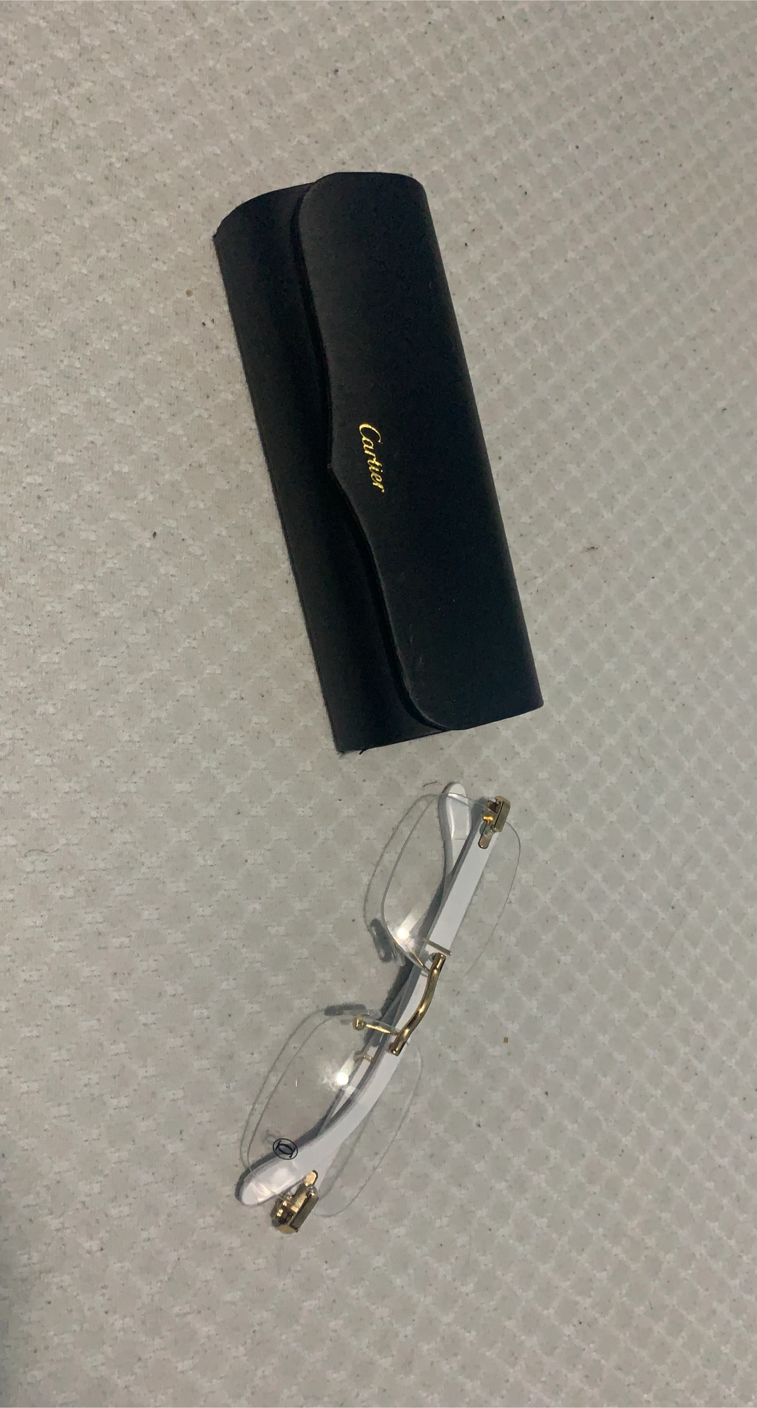Cartier Glasses with Case