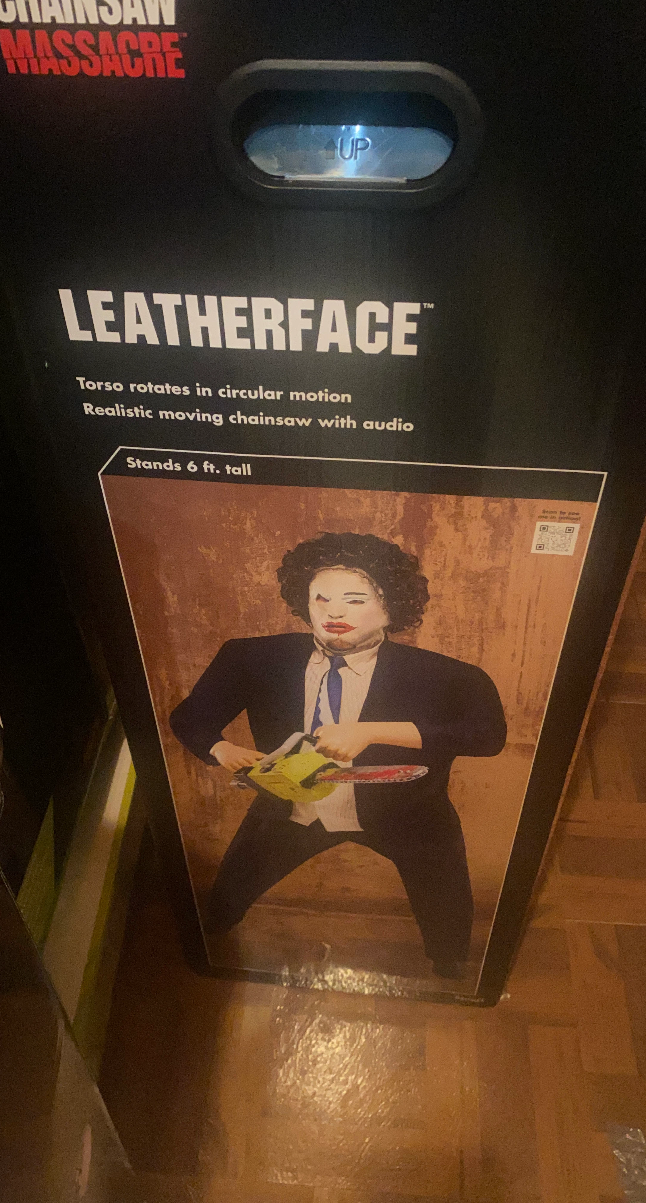 Leatherface Animatronic - Texas Chainsaw Massacre Prop