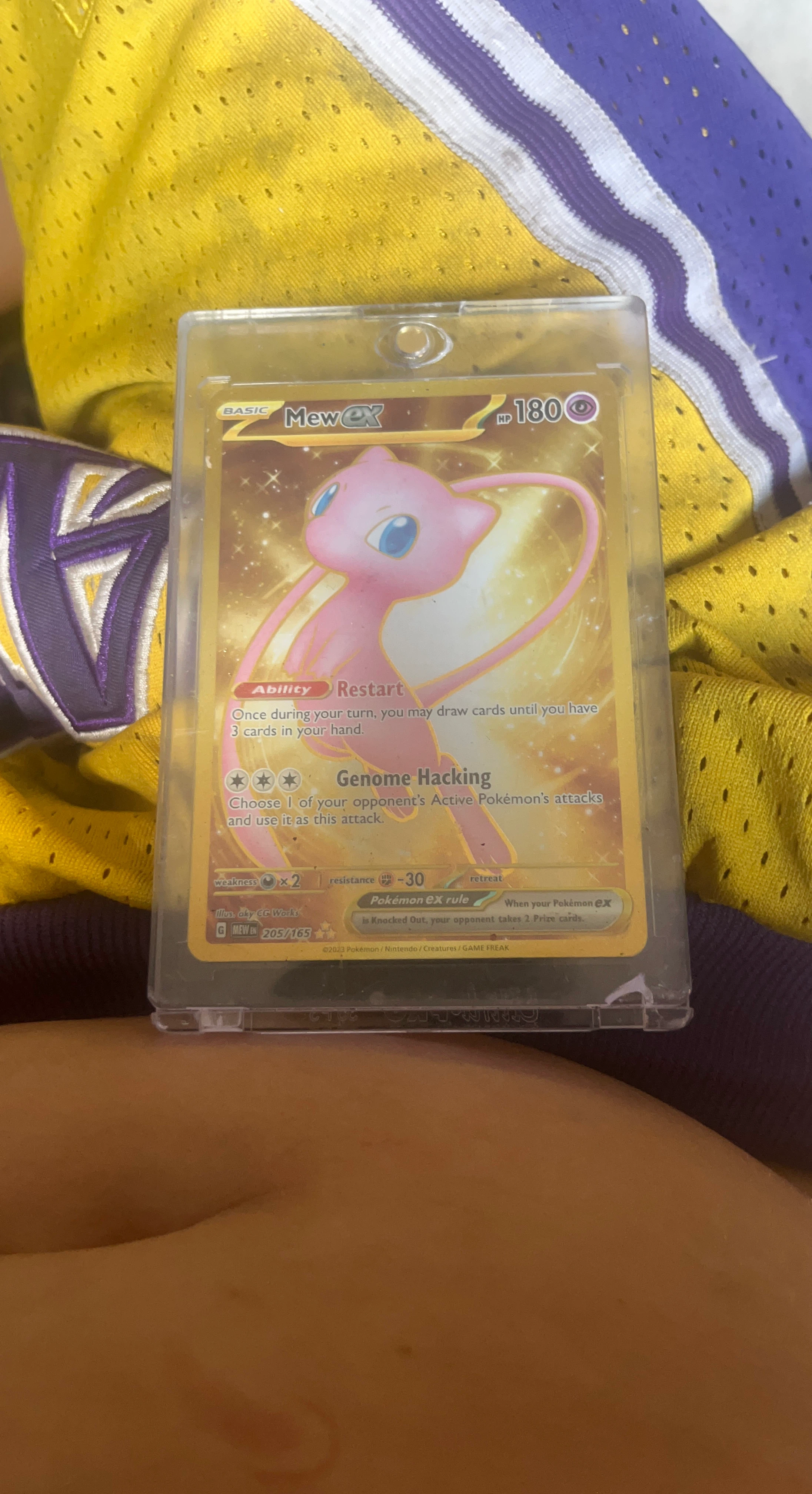 Pokémon Mew EX 205/165 Trading Card