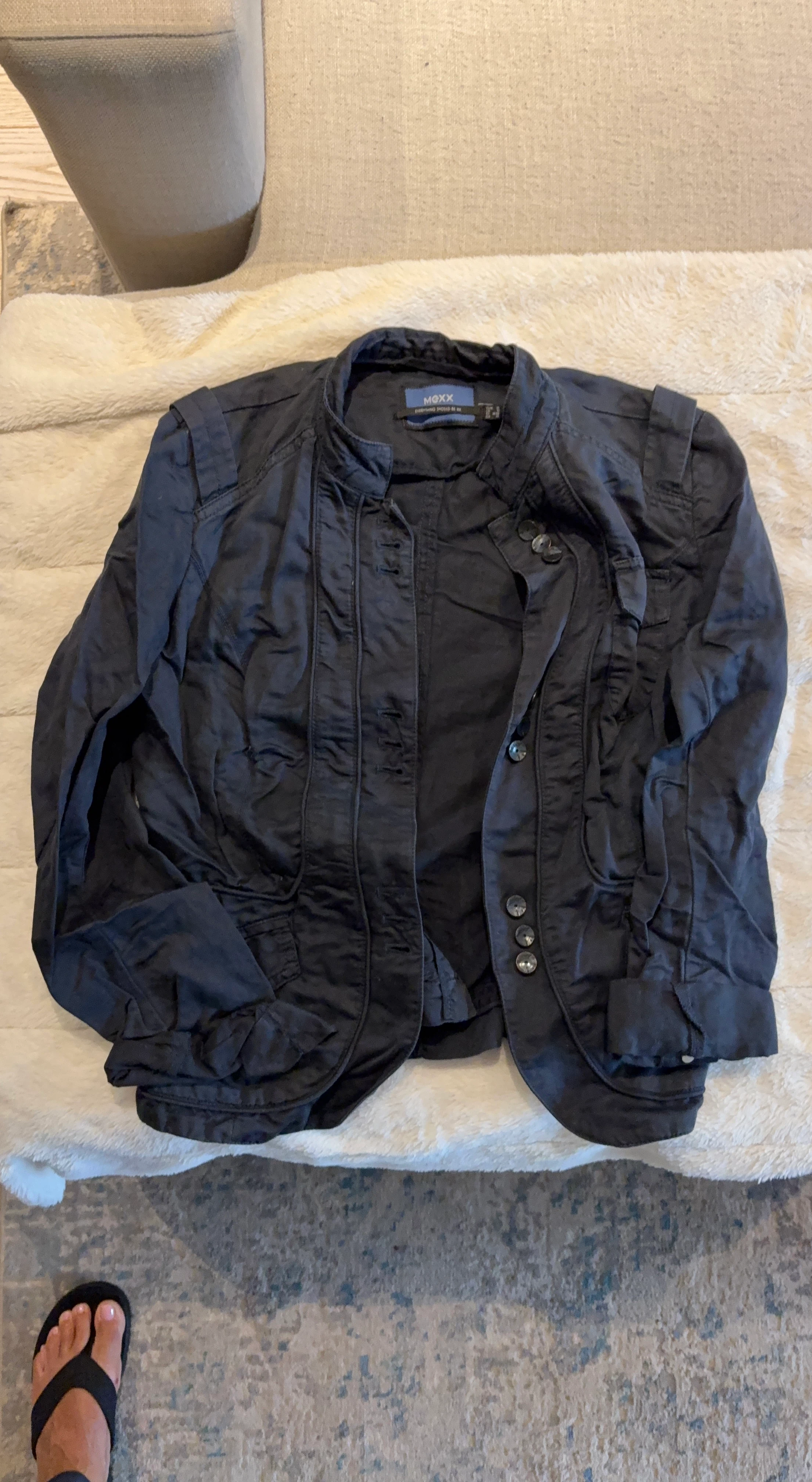 MEXX Black Button-Up Jacket