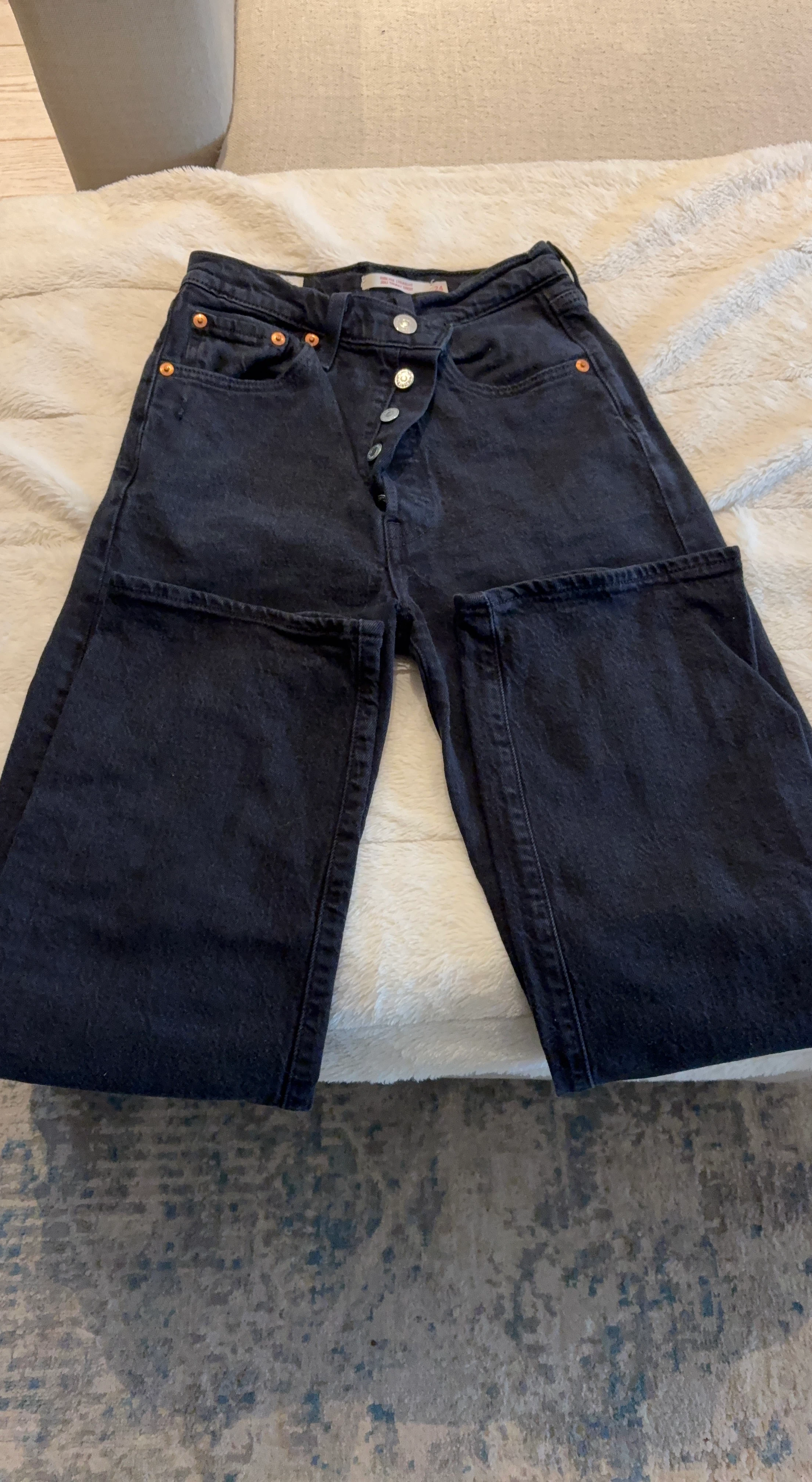 Levi's Women's Black Denim Jeans