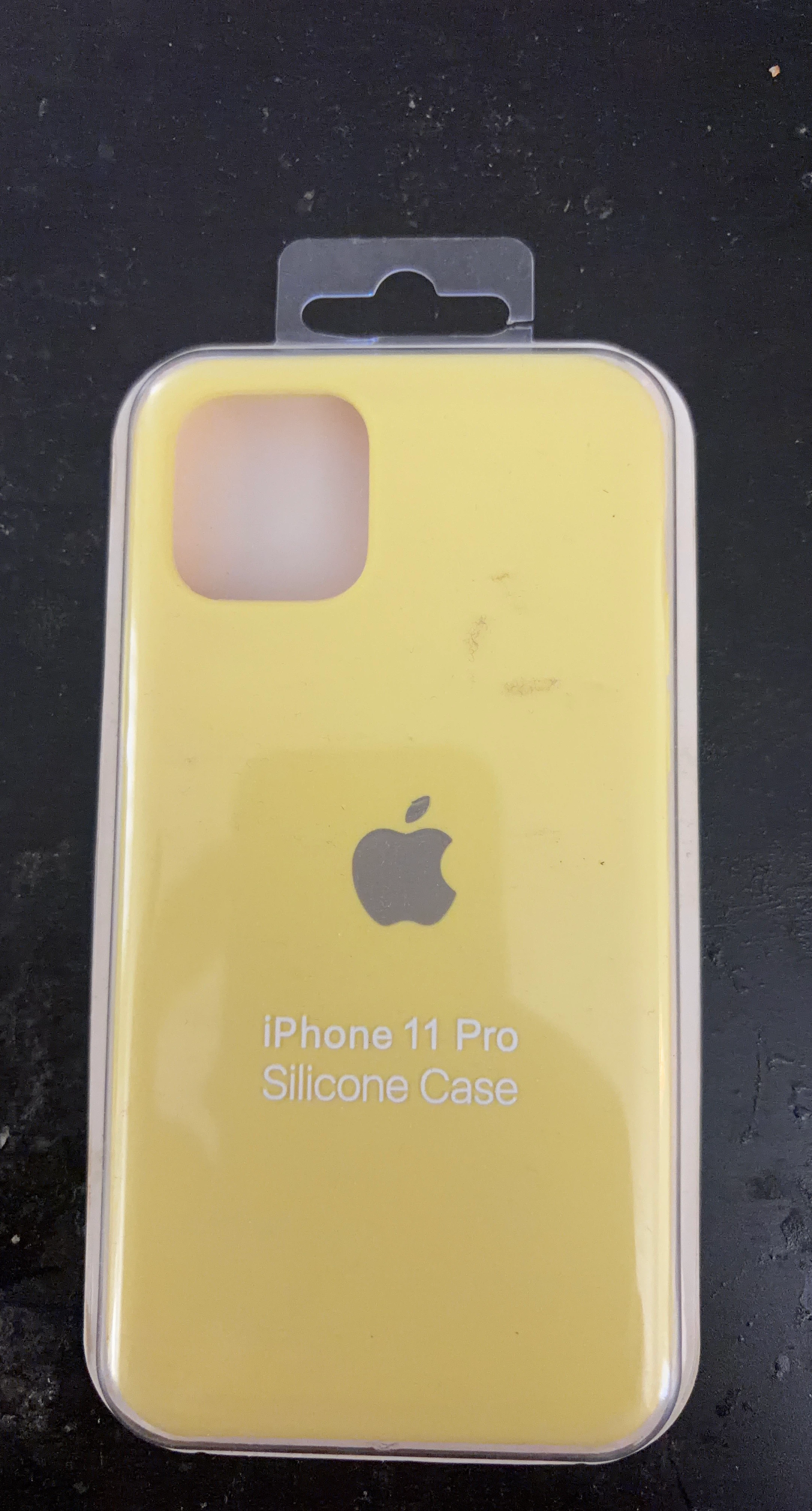 Apple iPhone 11 Pro Silicone Case - Yellow