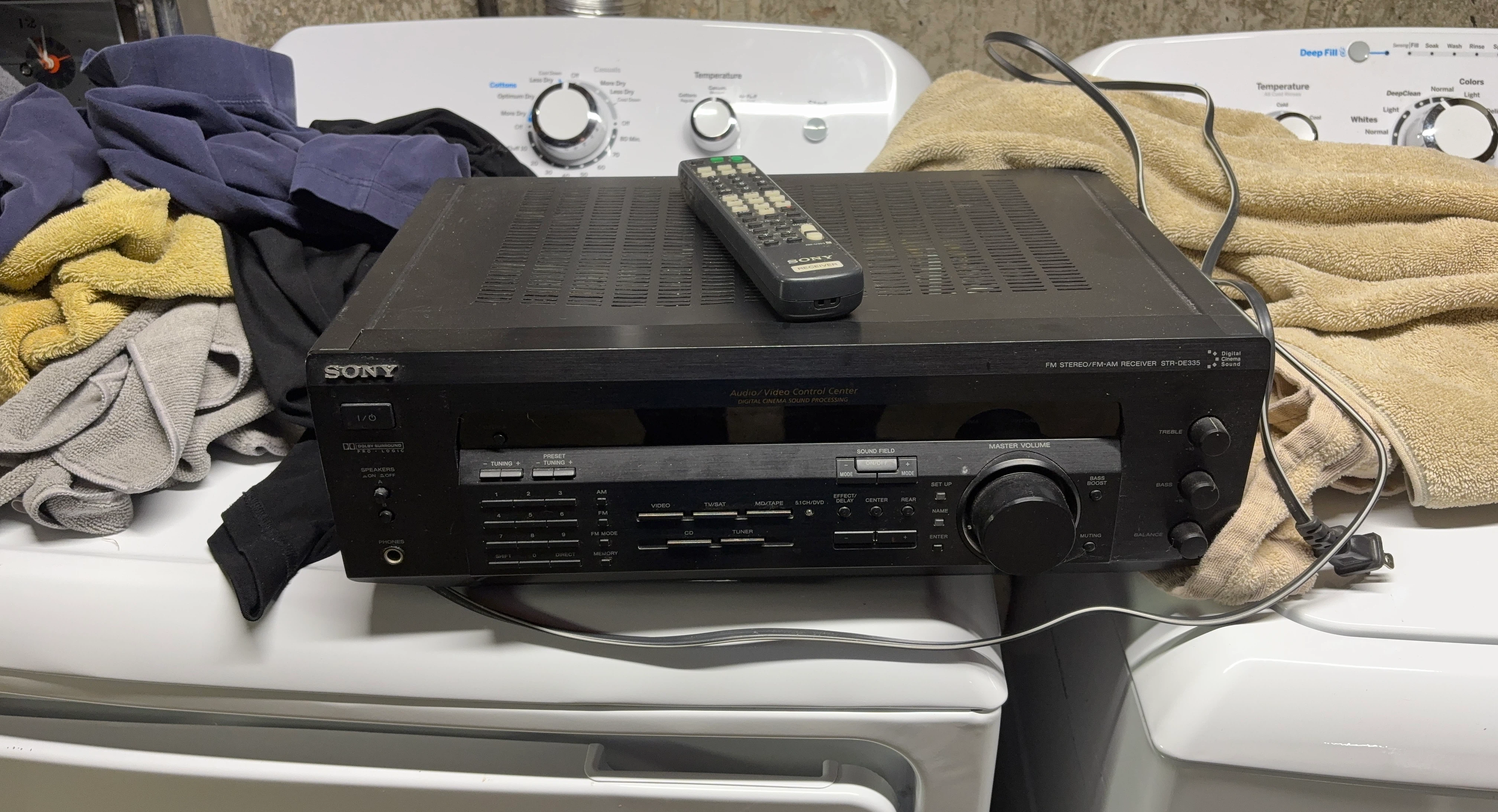 Sony STR-DE335 Audio/Video Control Center Receiver