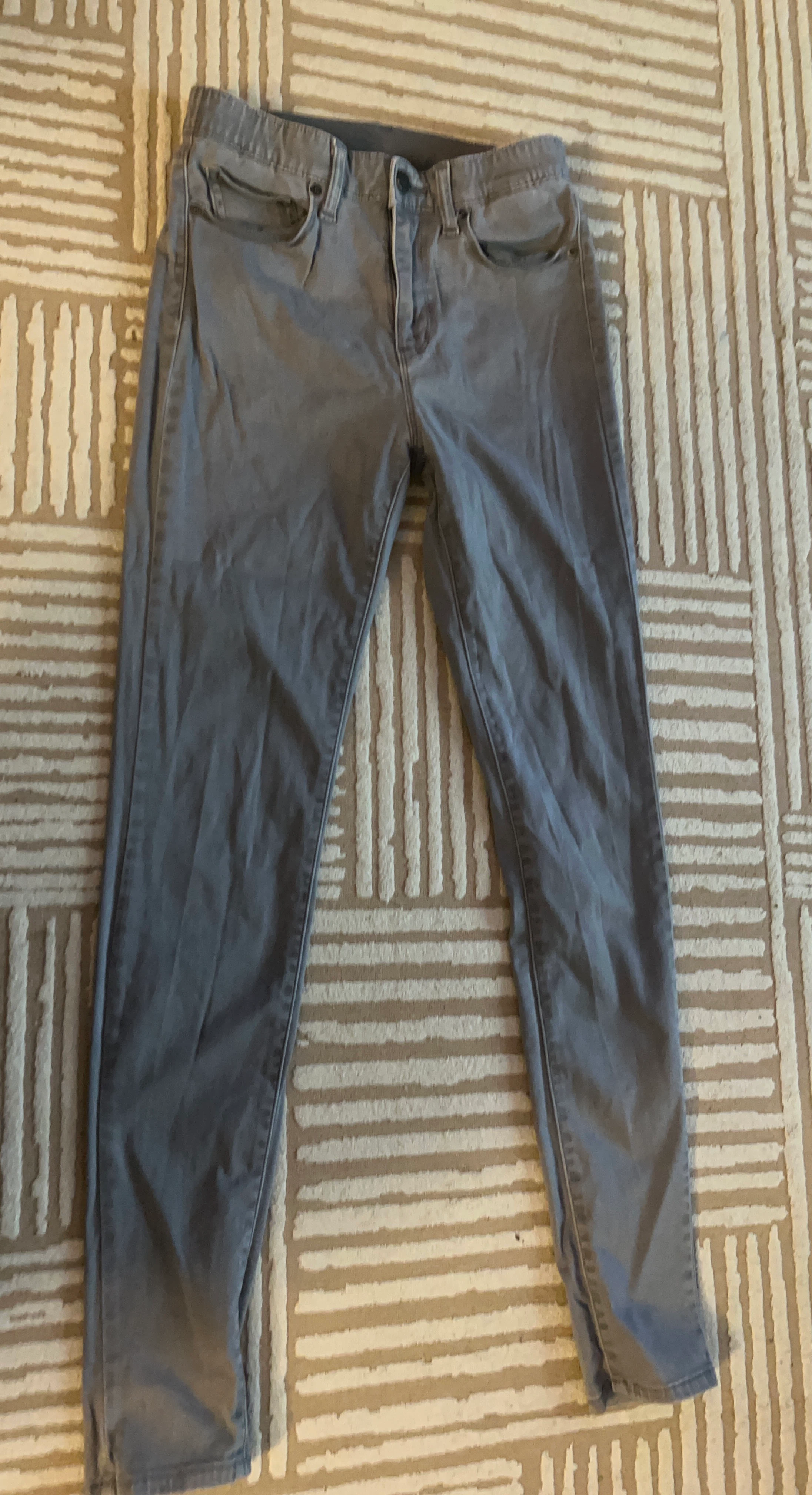 UNIQLO Grey Stretch Jeans