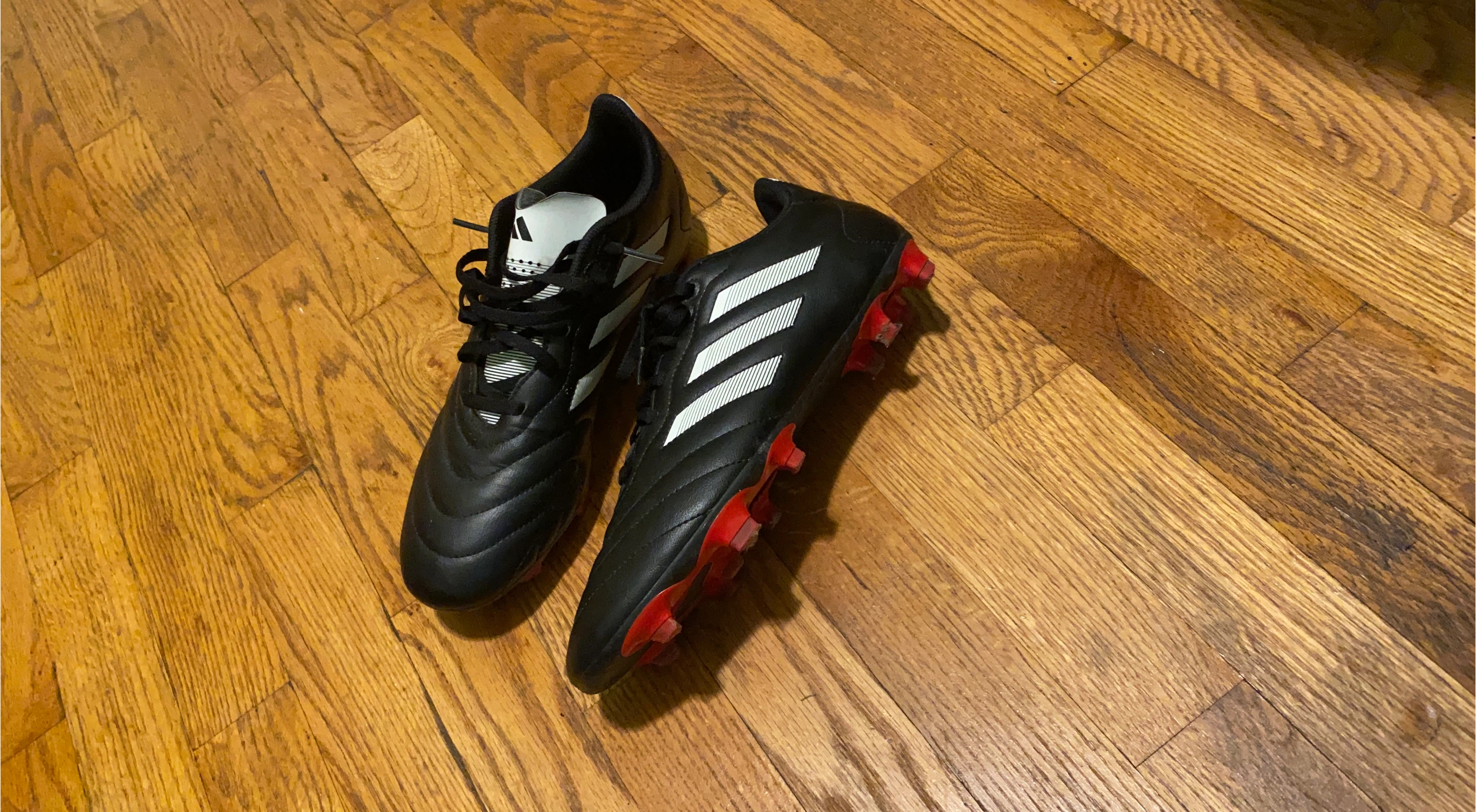 Adidas Black Soccer Cleats
