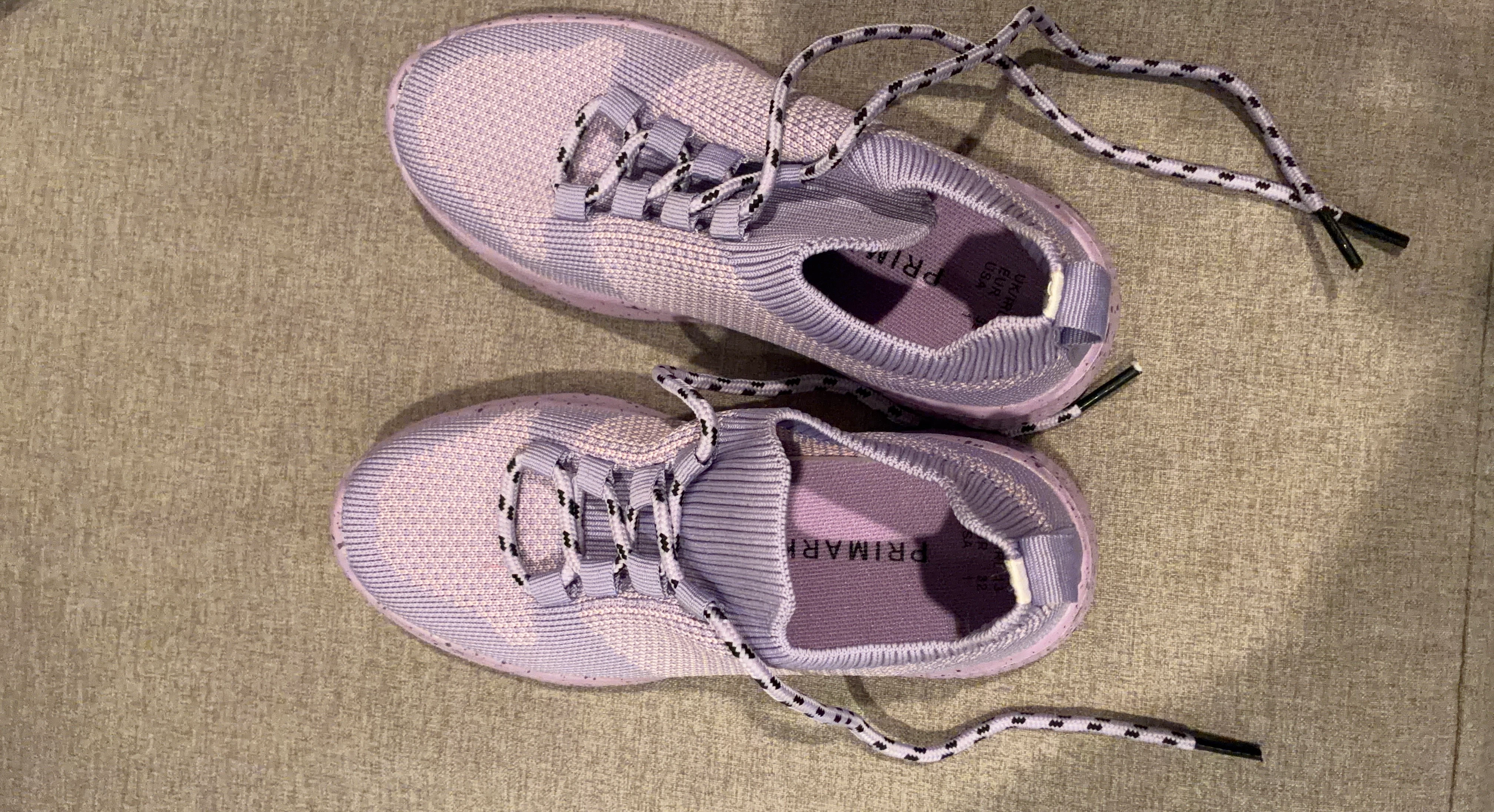 Primark Lilac Knit Sneakers