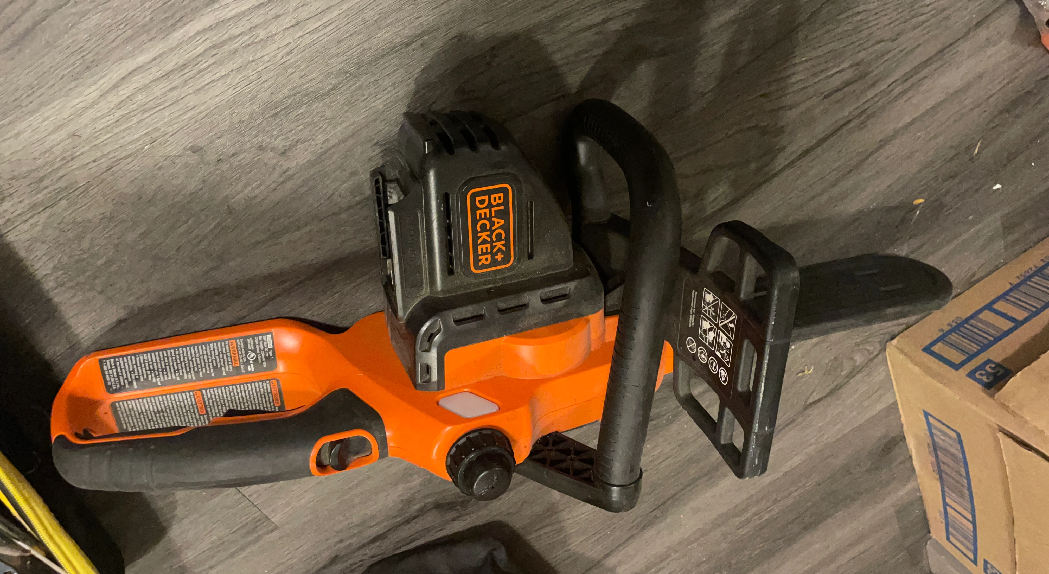 Black+Decker Cordless Chainsaw