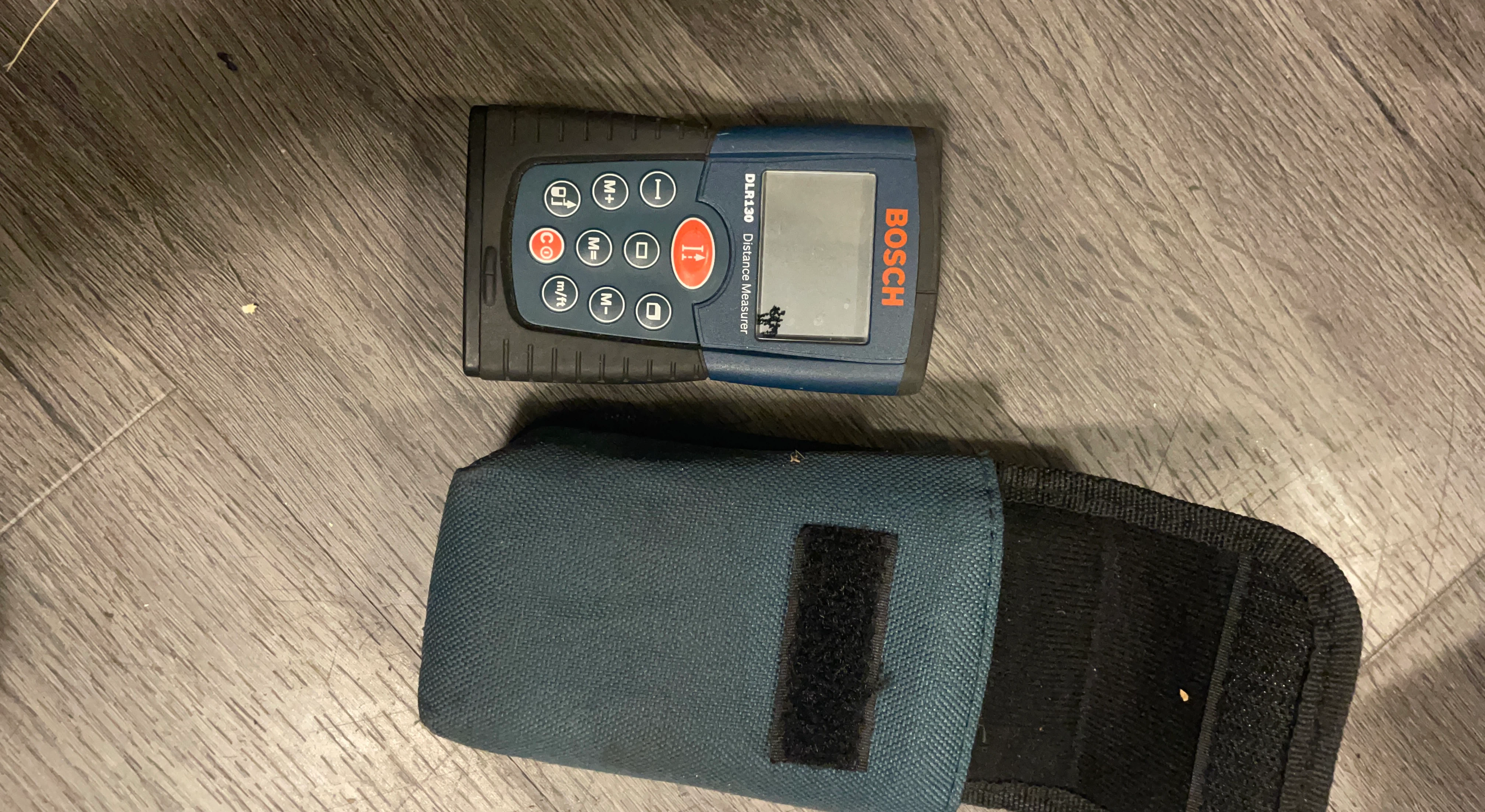 Bosch DLR130 Distance Measurer with Case
