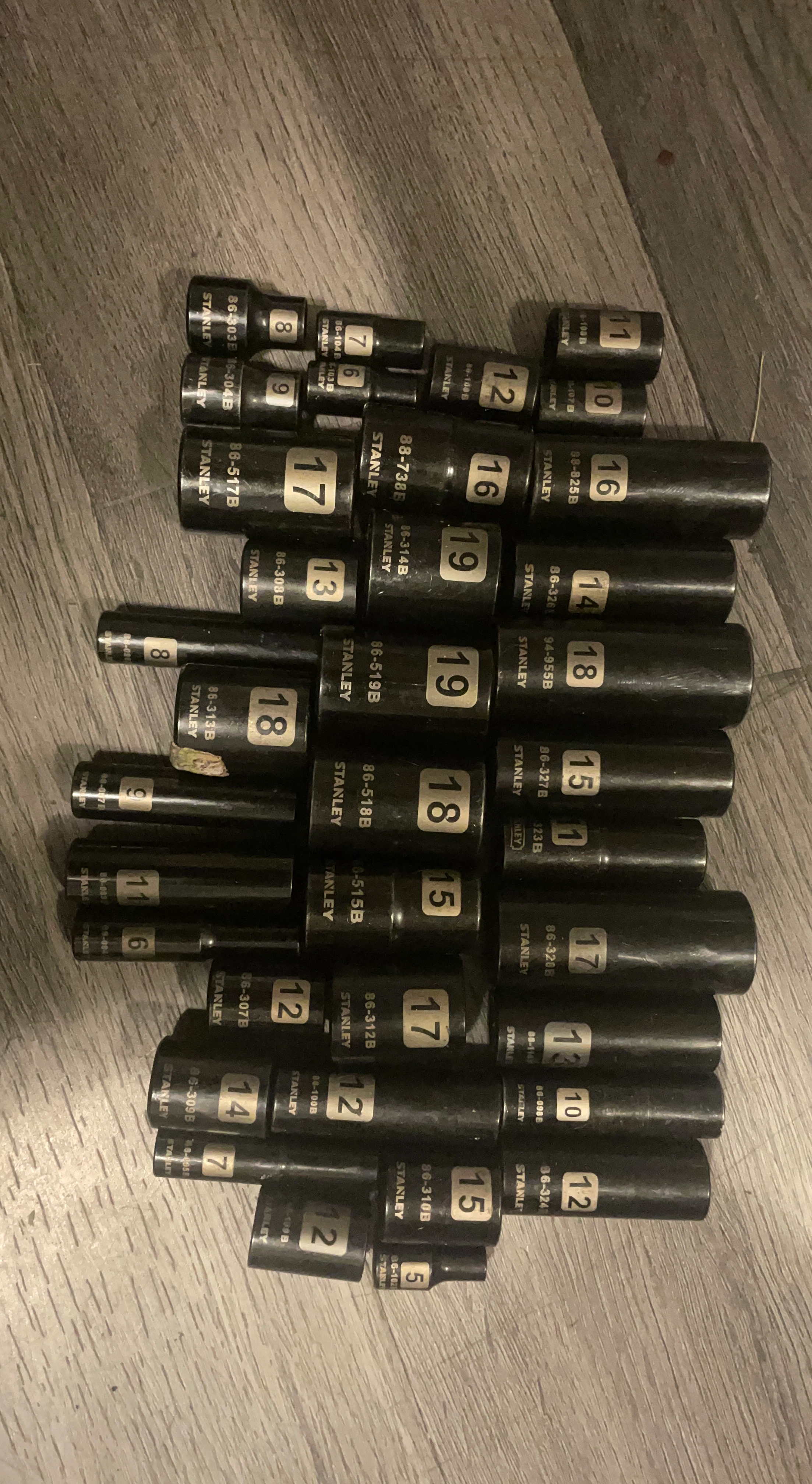Stanley Socket Set