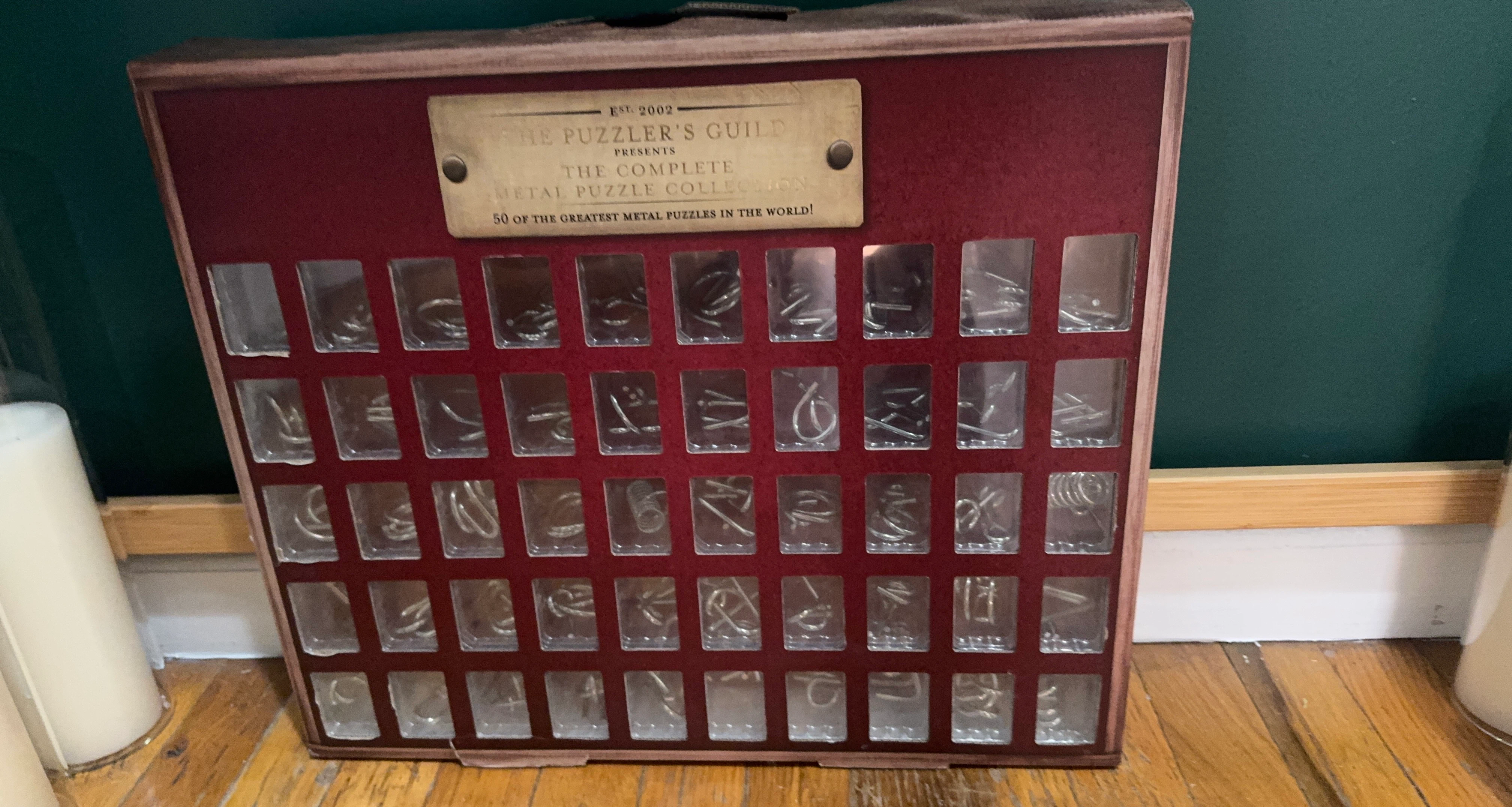 The Puzzler's Guild Complete Metal Puzzle