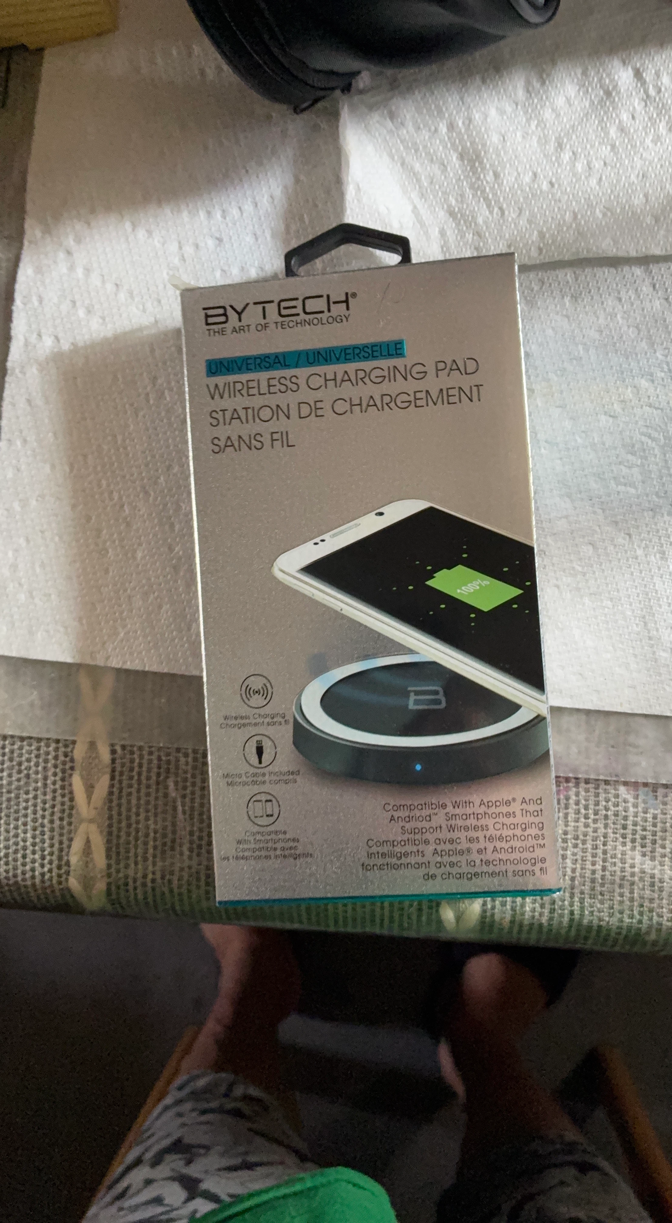BYTECH Universal Wireless Charging Pad