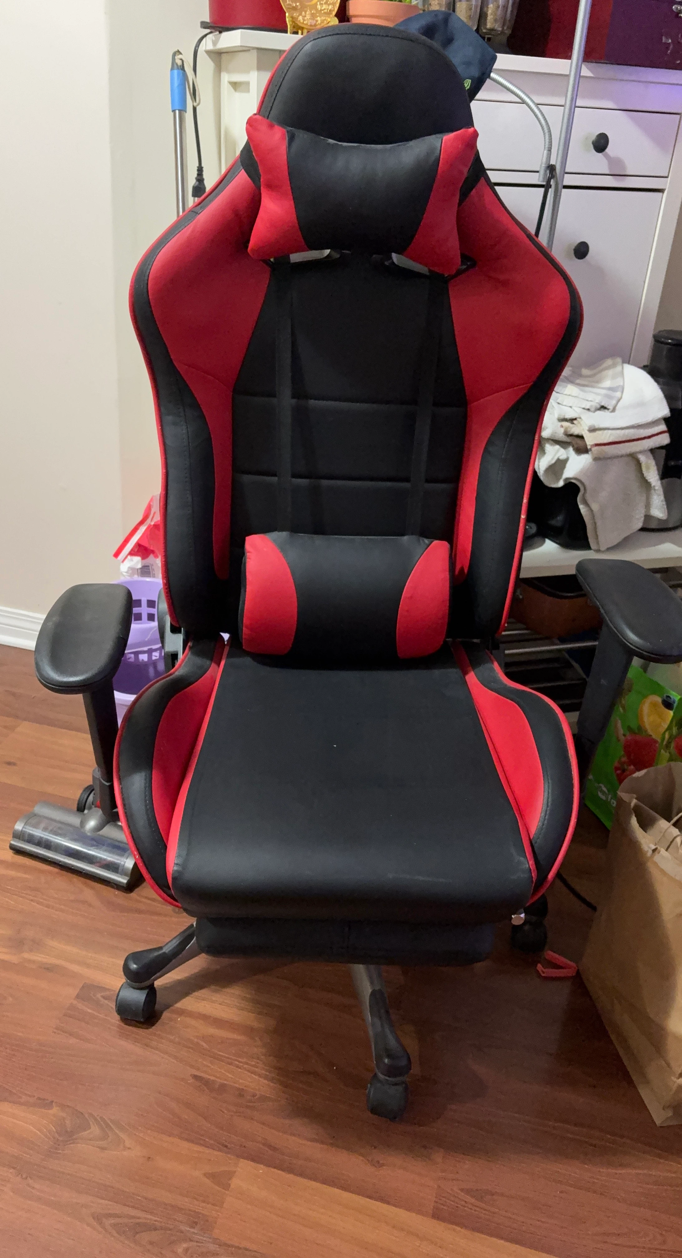 Red and Black Gaming Chair