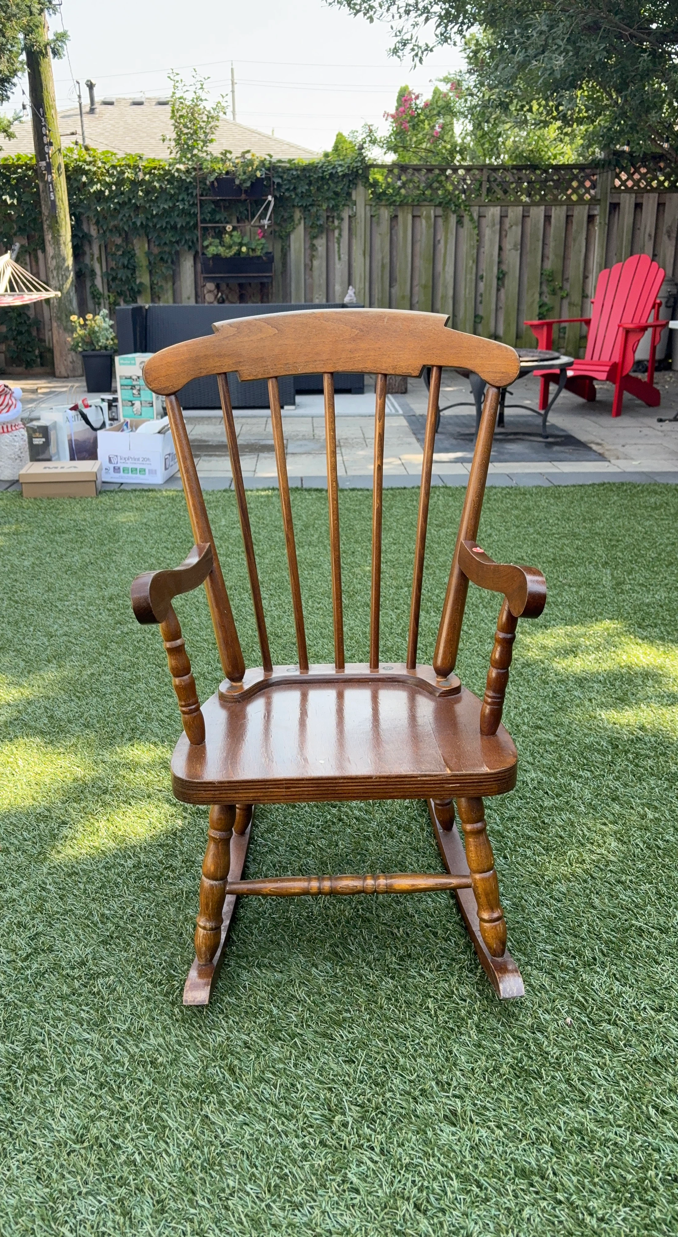 Wooden Rocking Chair