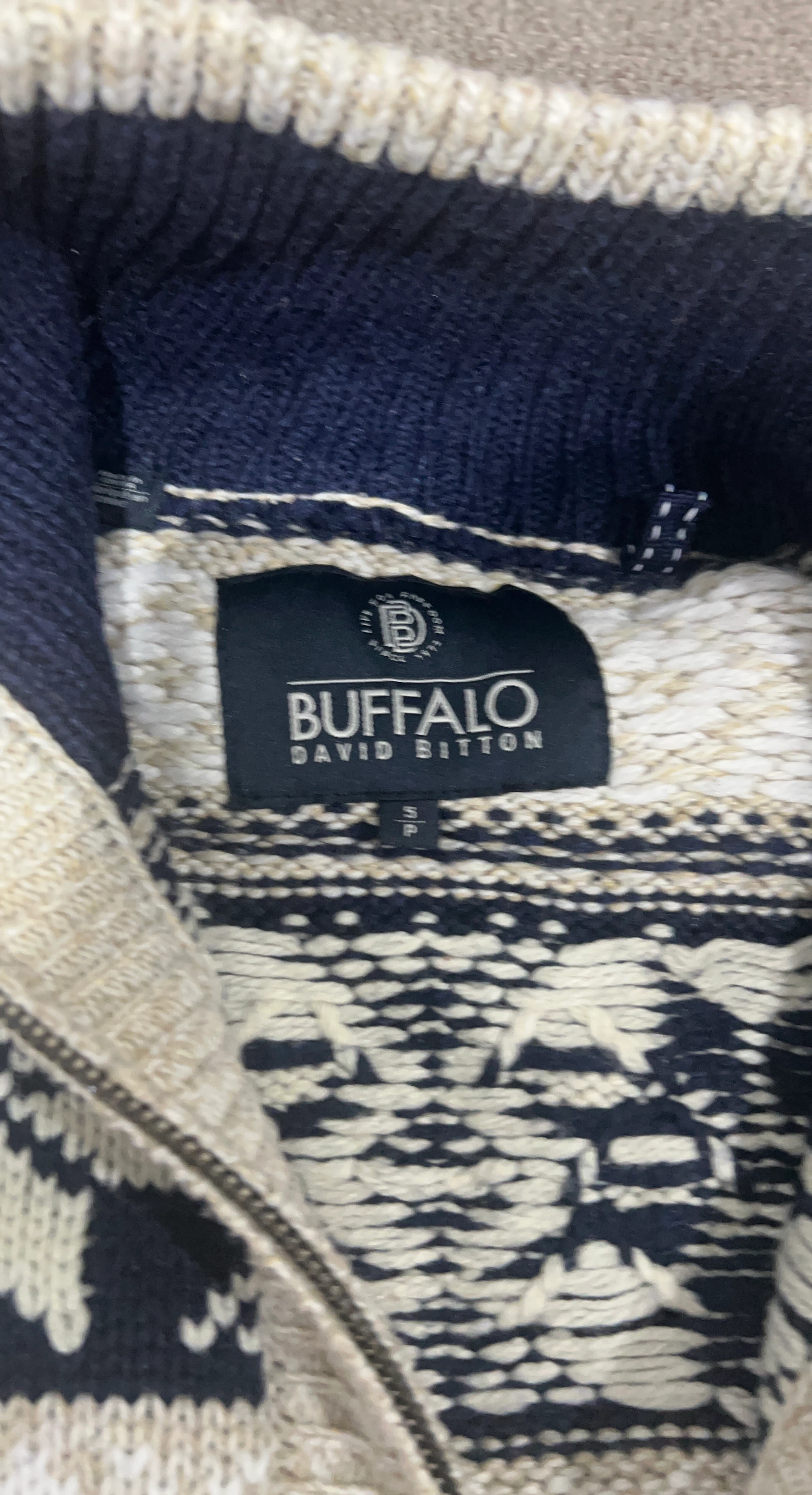 Buffalo David Bitton Fair Isle Full Zip Sweater - photo 4
