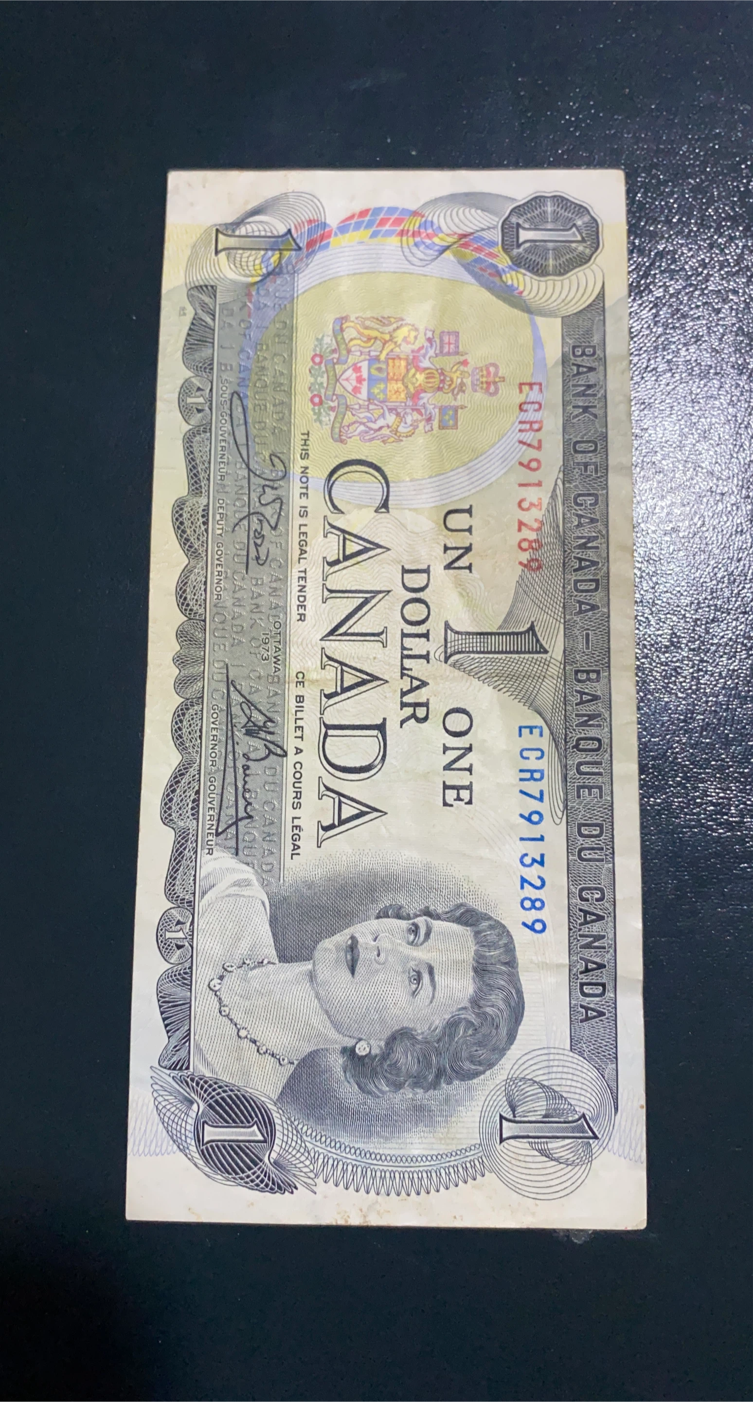Canada 1 Dollar Bank Note