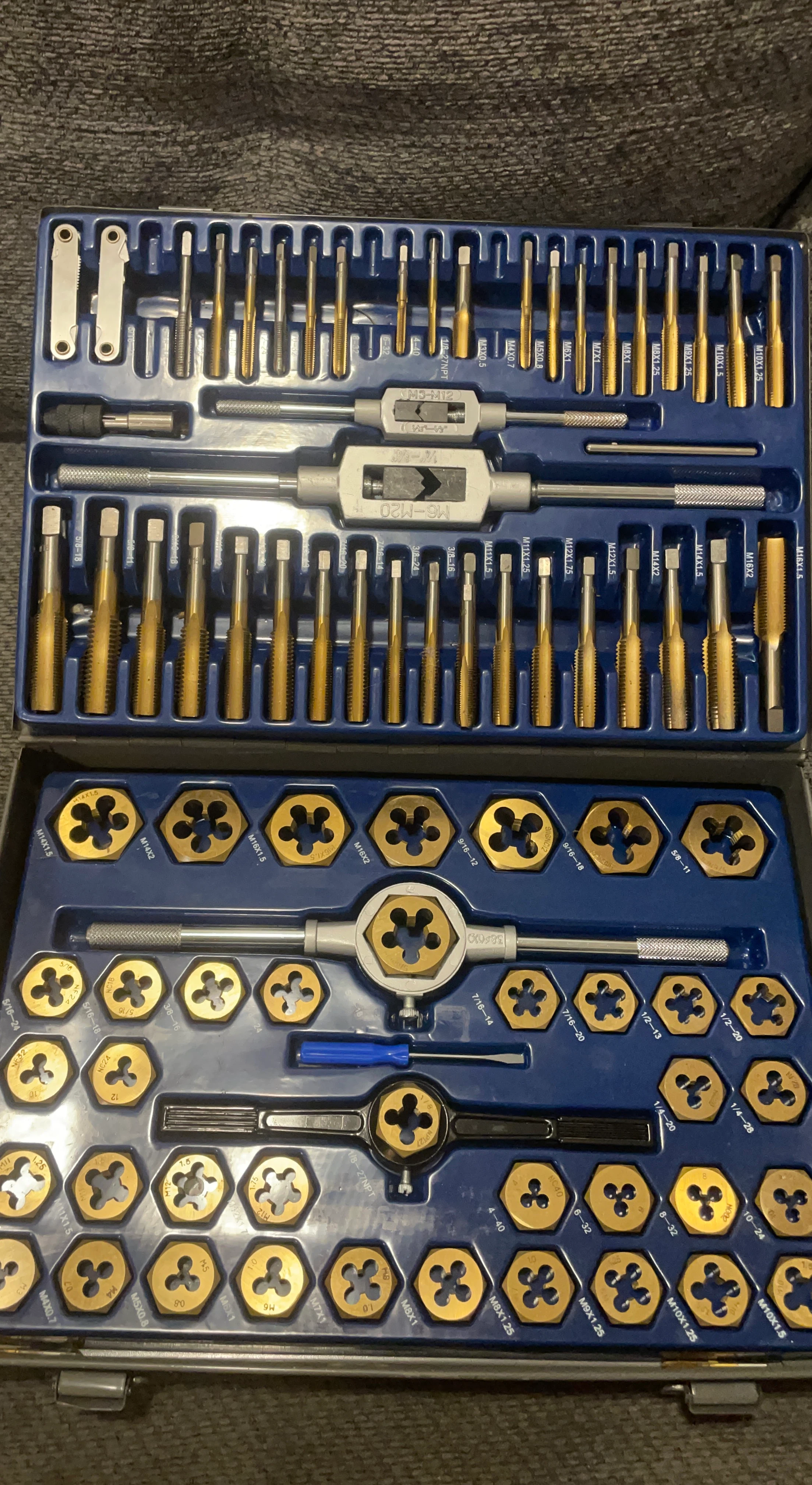 Mastercraft Maximum Tap and Die Set