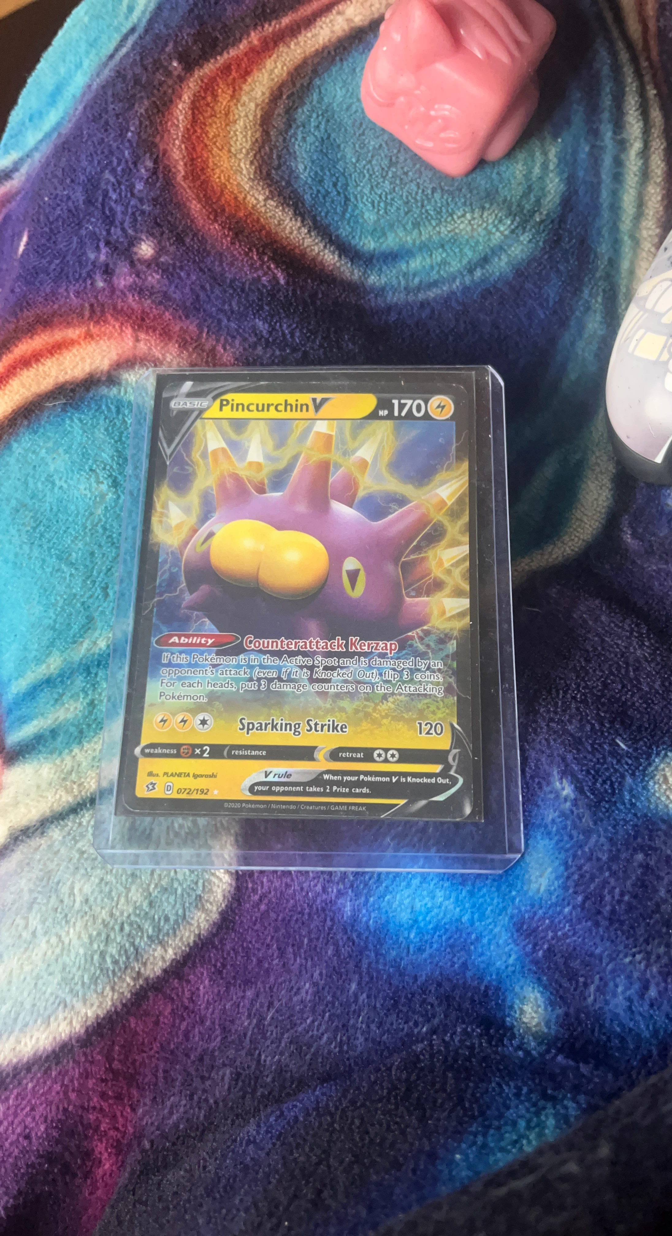 Pokemon TCG Pincurchin V 072/192