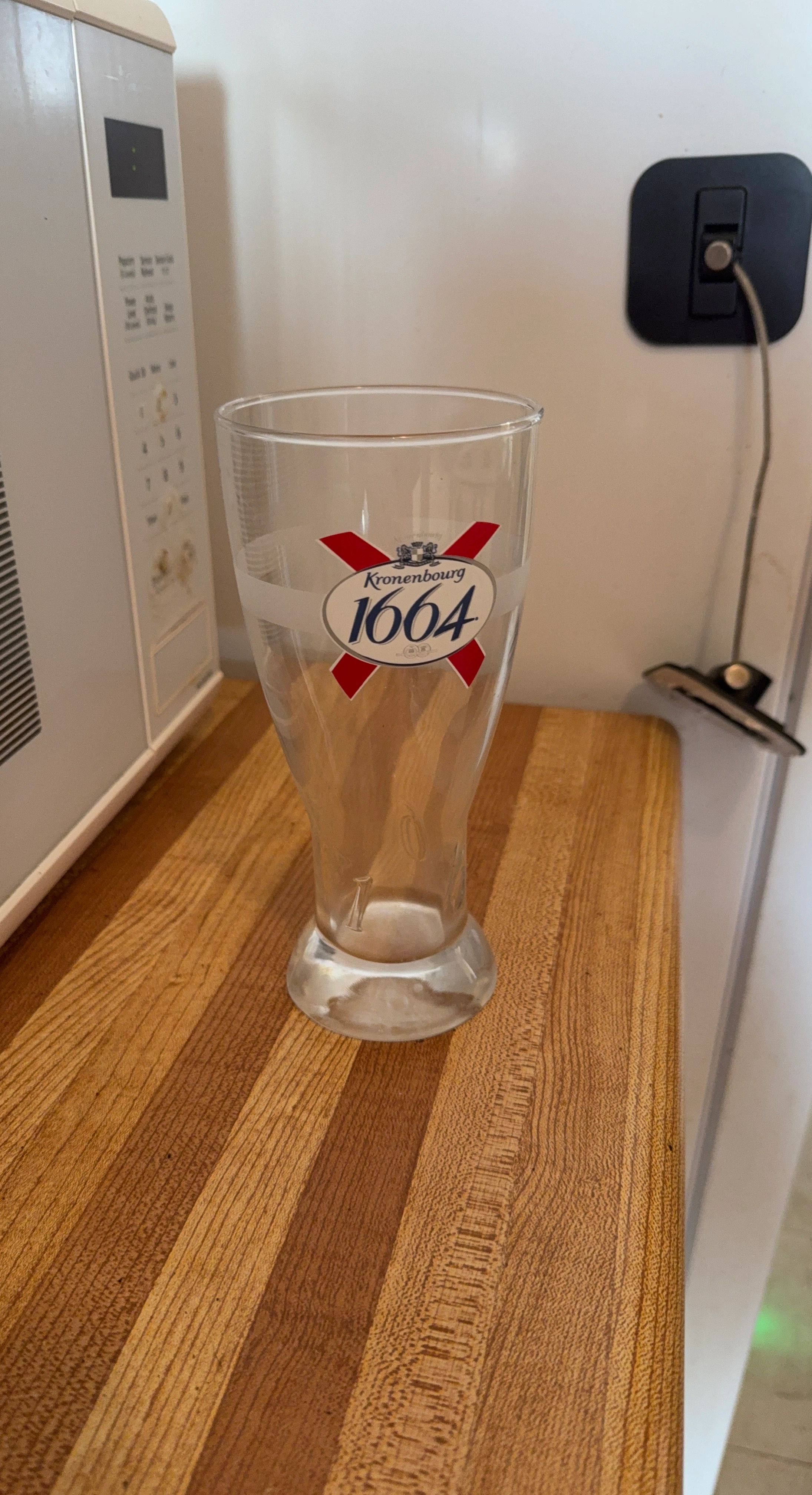 Kronenbourg 1664 Beer Glass