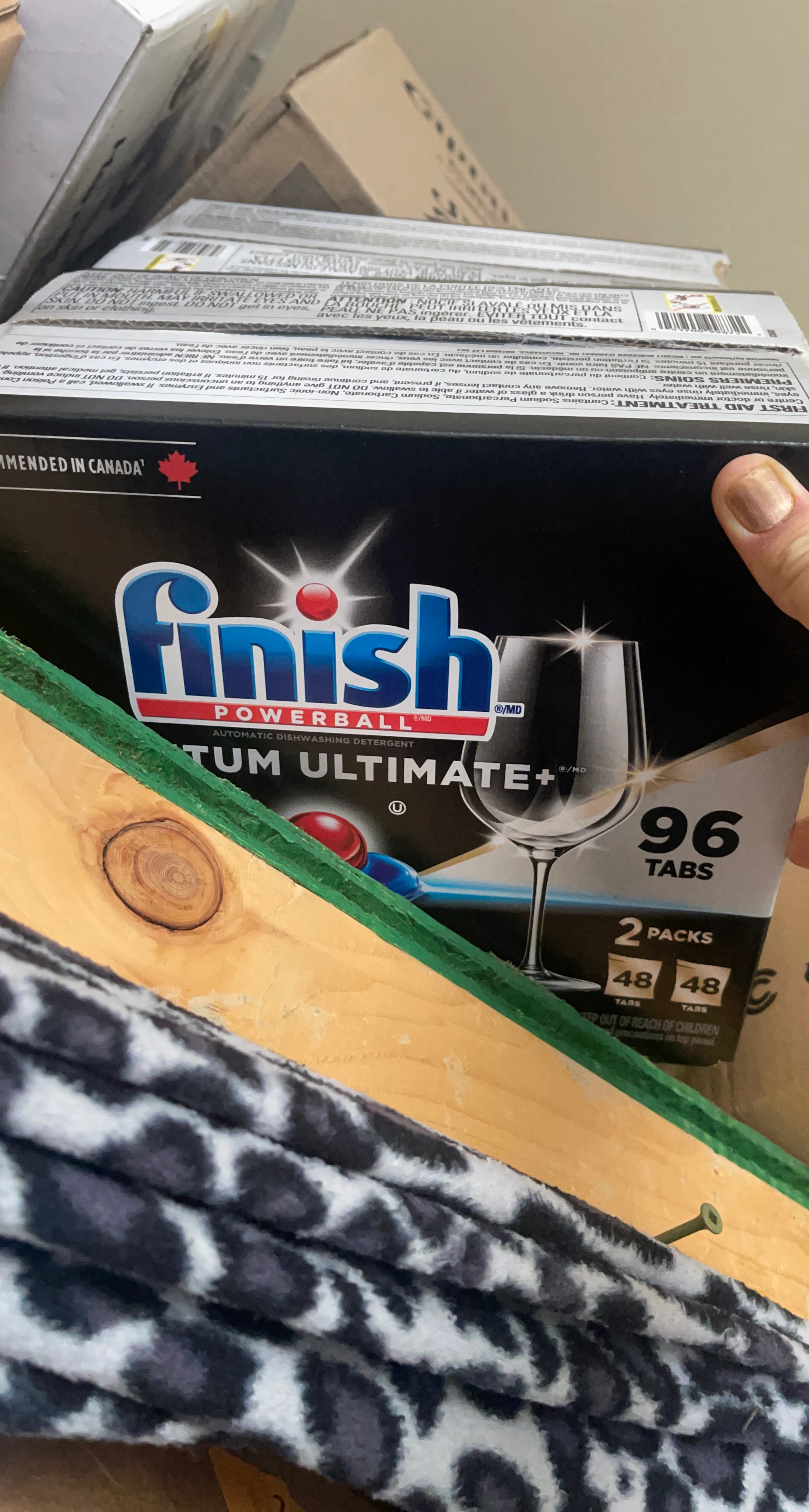 Finish Quantum Ultimate+ Dishwasher Tabs 96 Count