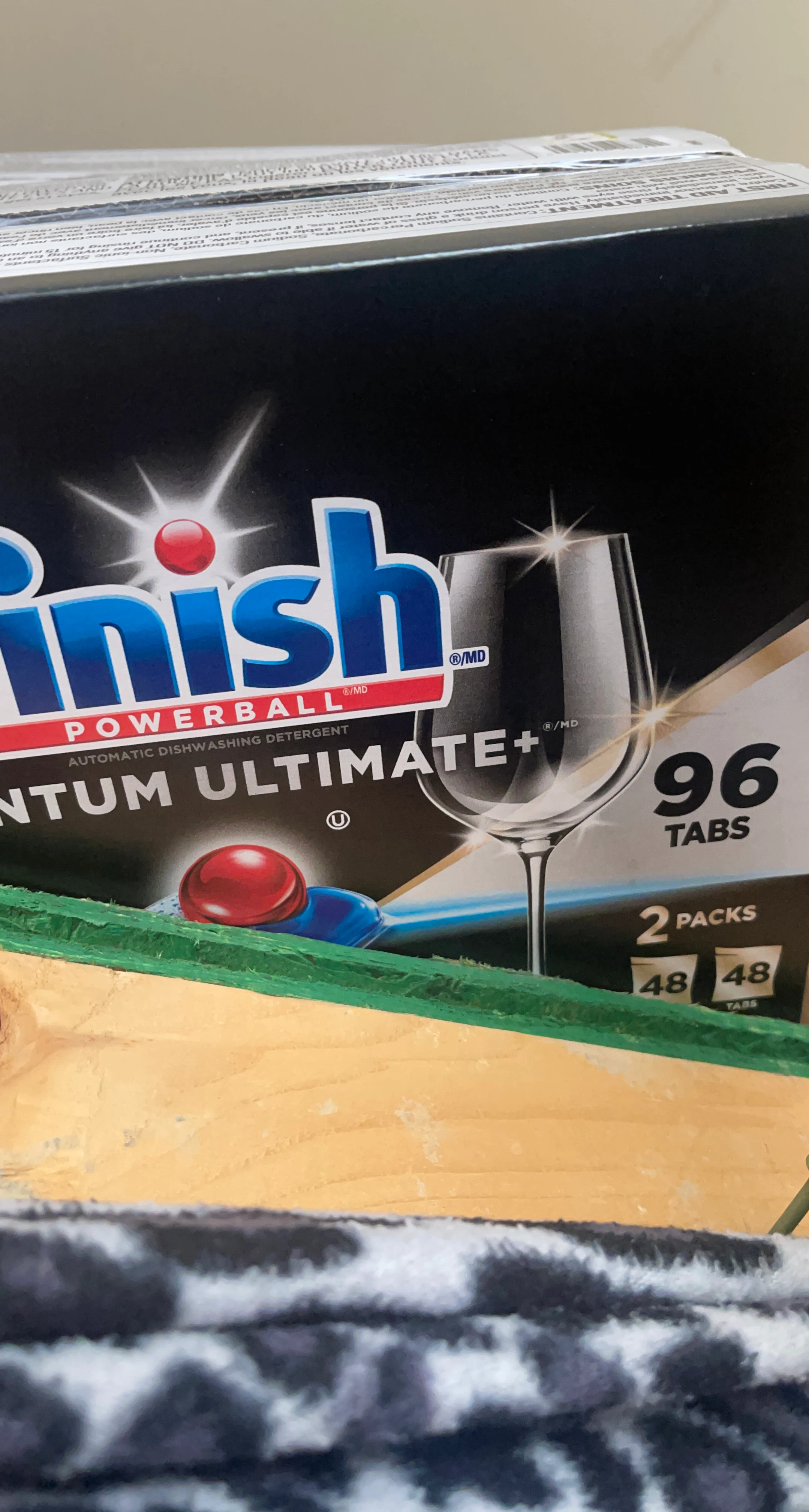 Finish Quantum Ultimate+ Dishwasher Tabs 96 Count