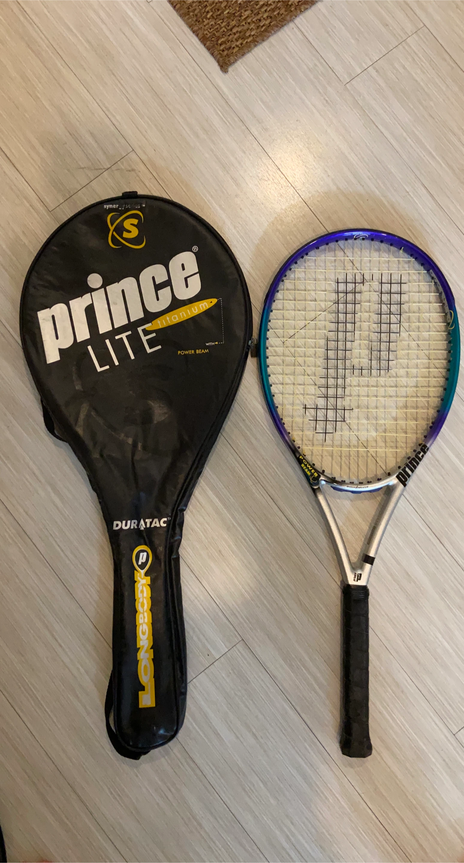Prince Lite Titanium Tennis Racquet with Cover