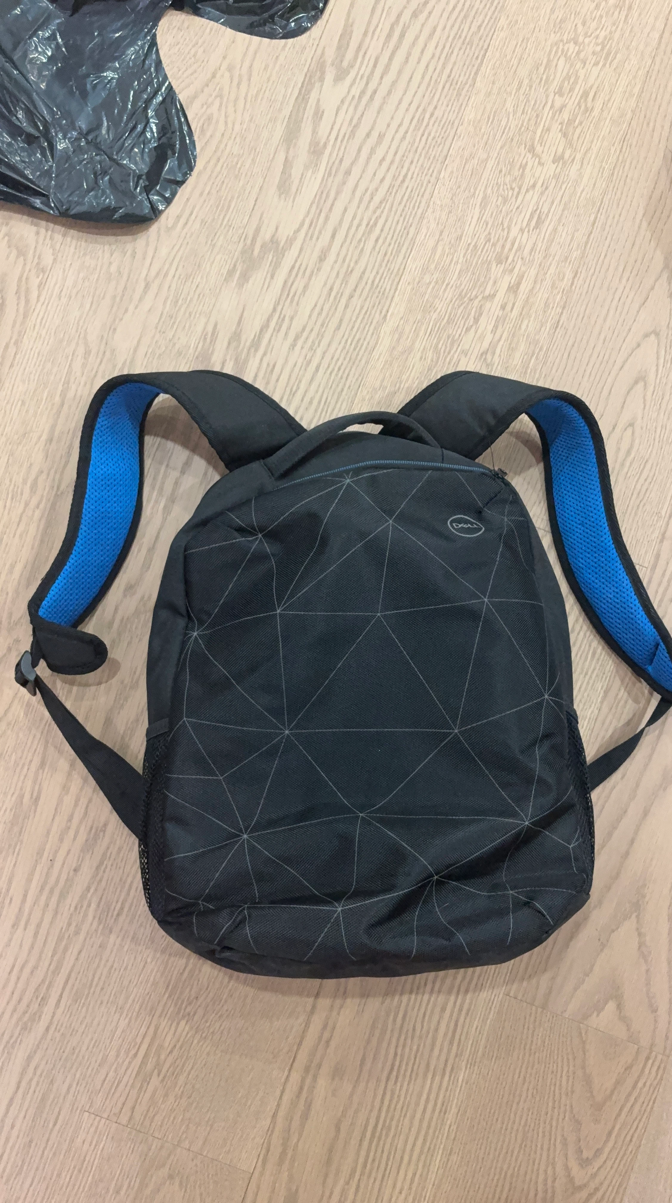 Dell Backpack - Black with Geometric Design