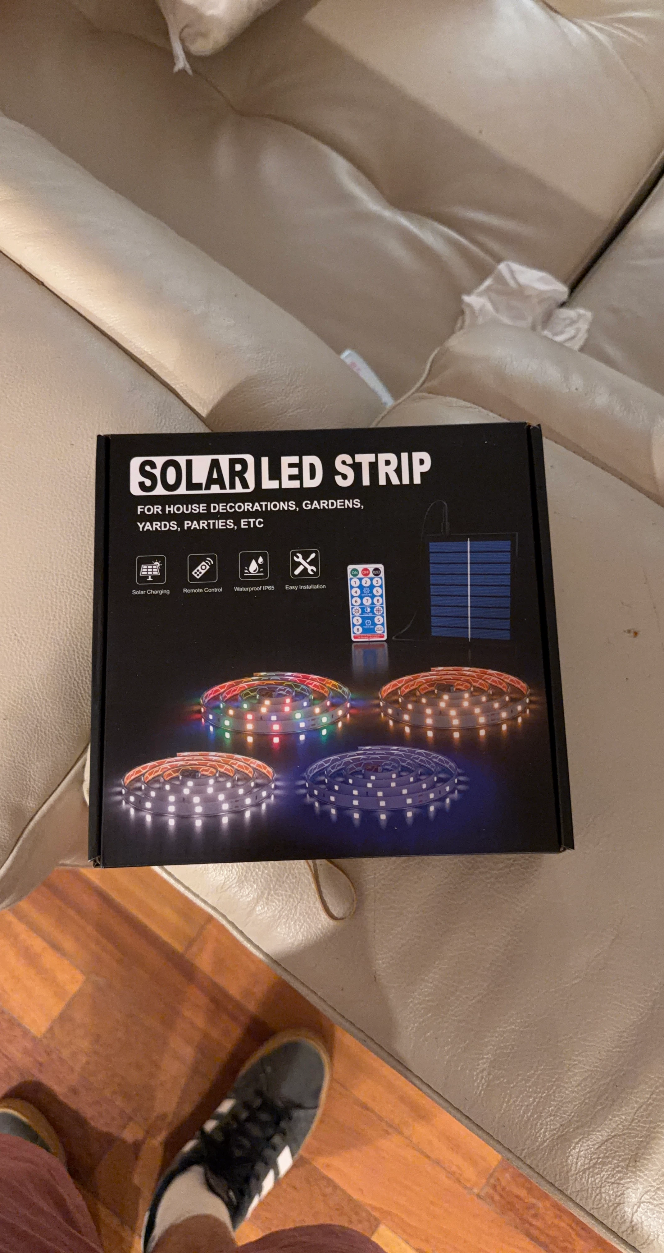 Solar LED Strip Lights for Decorations