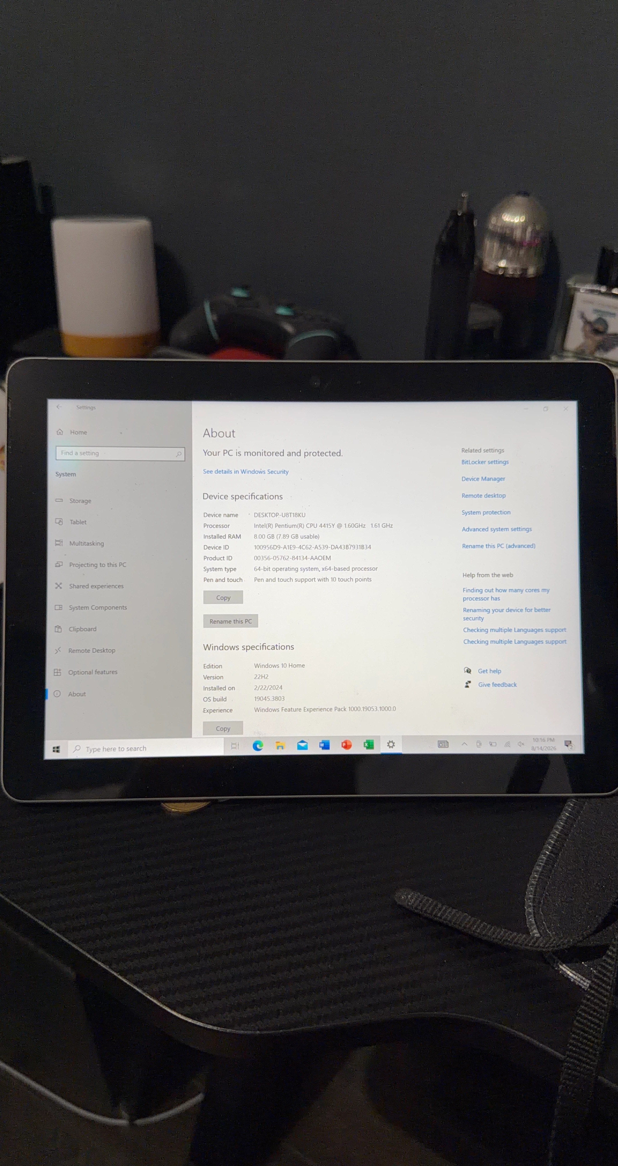 Microsoft Surface Go (1st Generation, 2018)