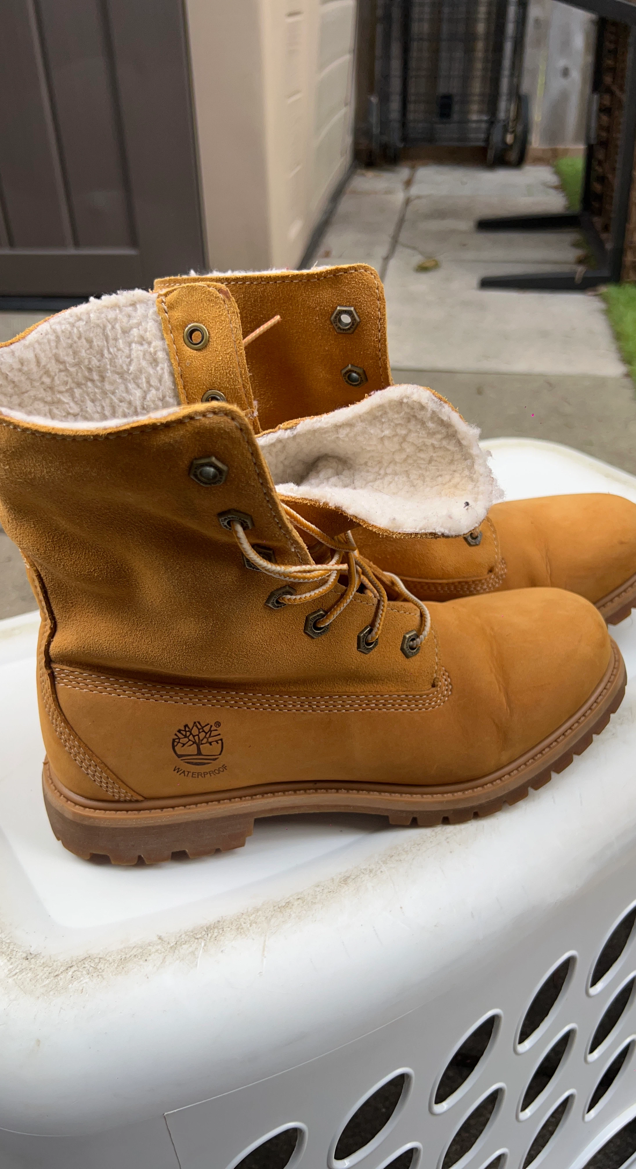 Timberland Waterproof Boots with Sherpa Lining