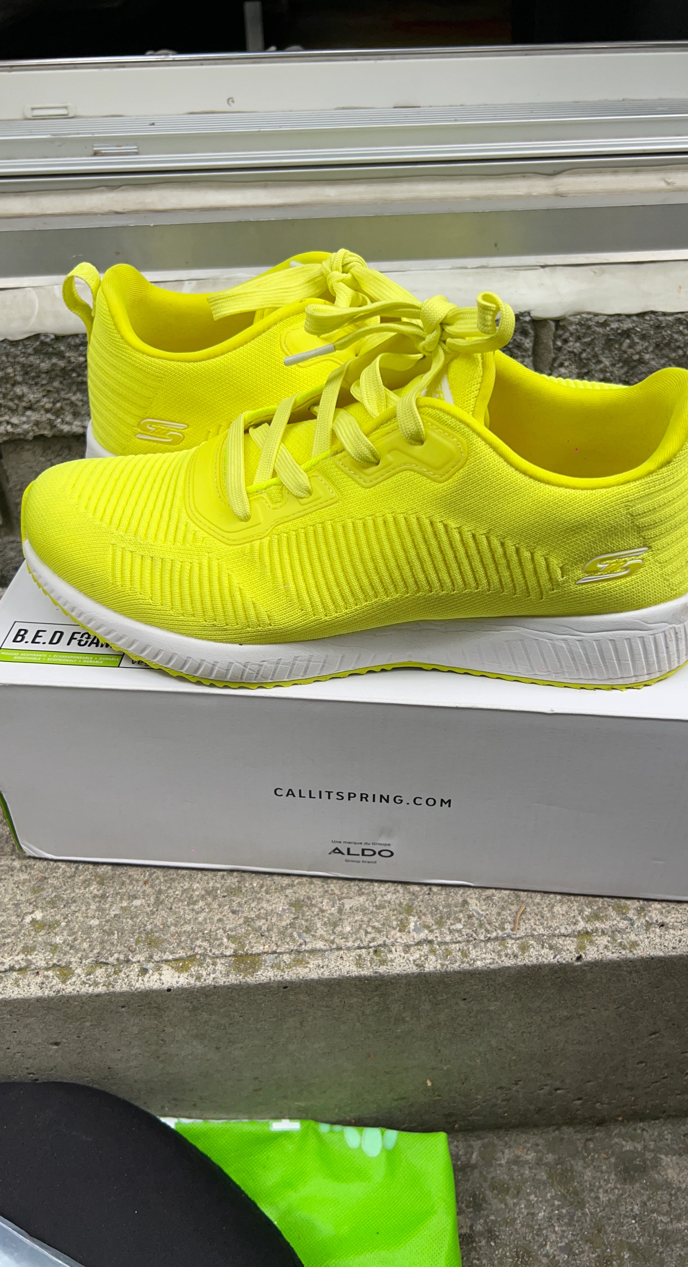 Skechers Women's Bright Yellow Running Shoes