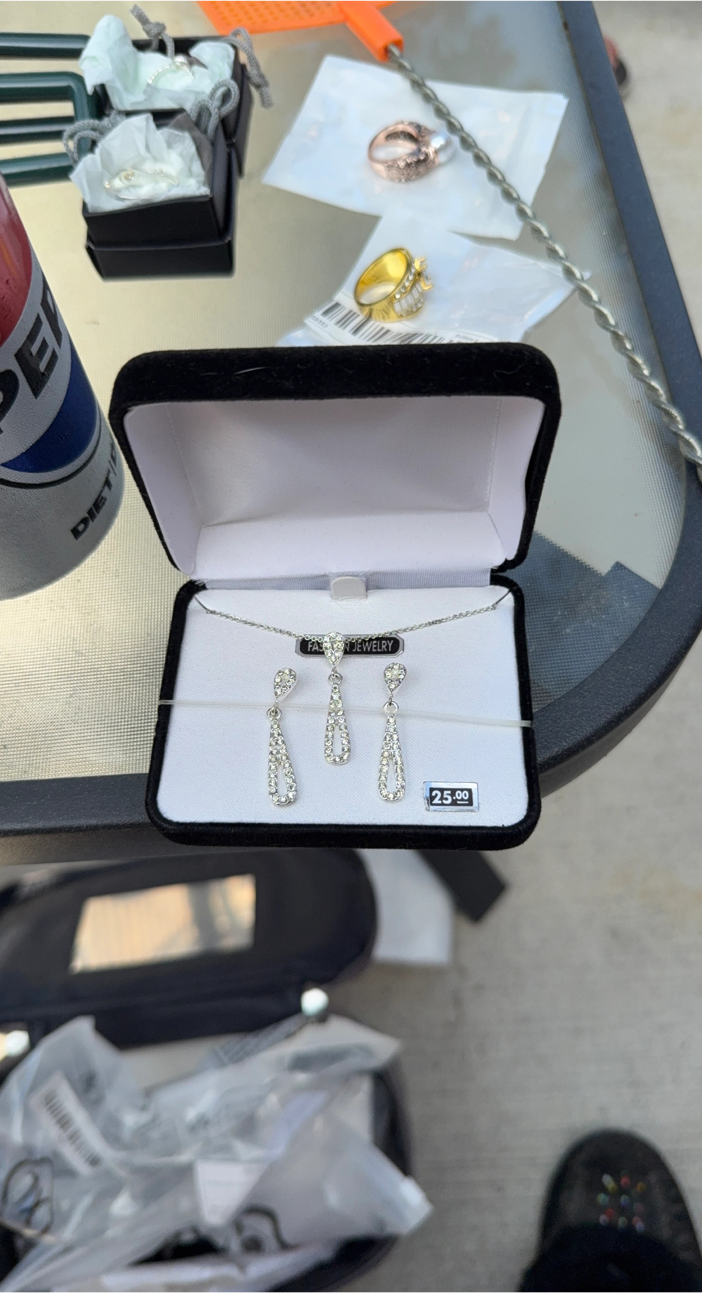Fashion Jewelry Necklace and Earring Set