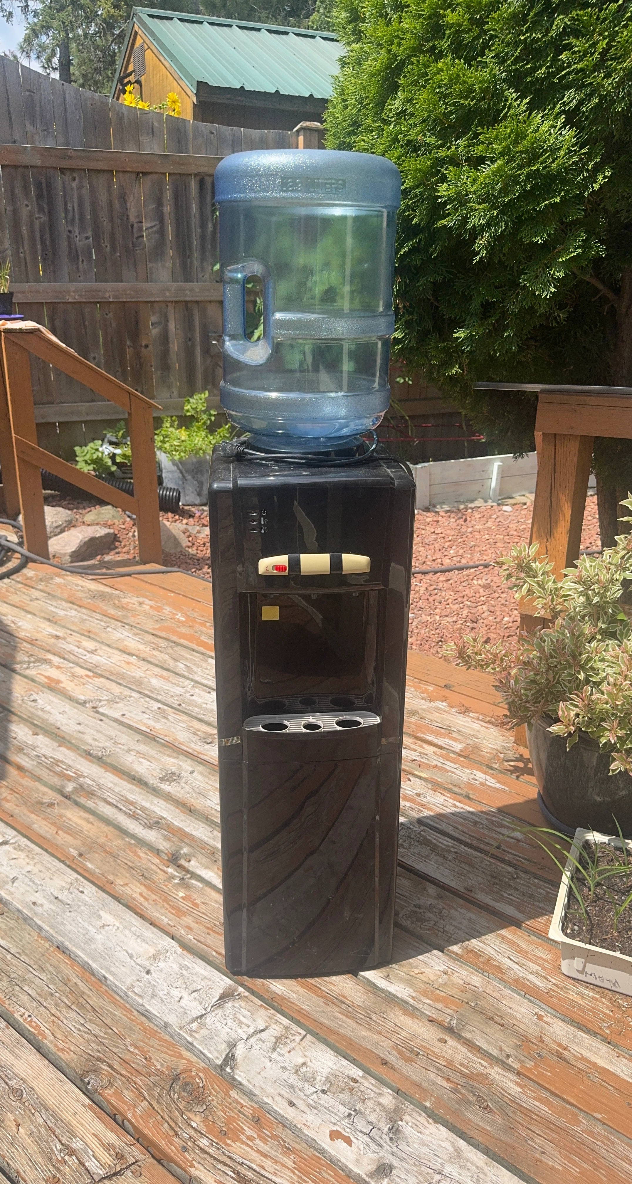 Black Water Cooler Dispenser