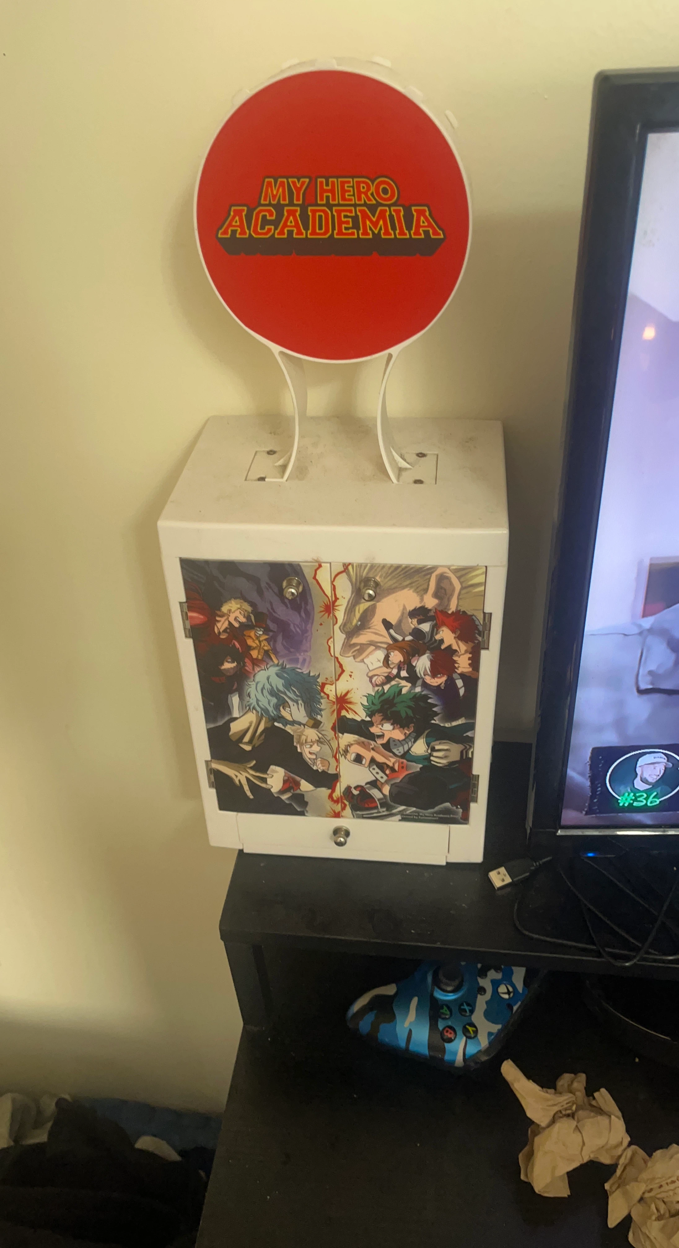 My Hero Academia Storage Cabinet